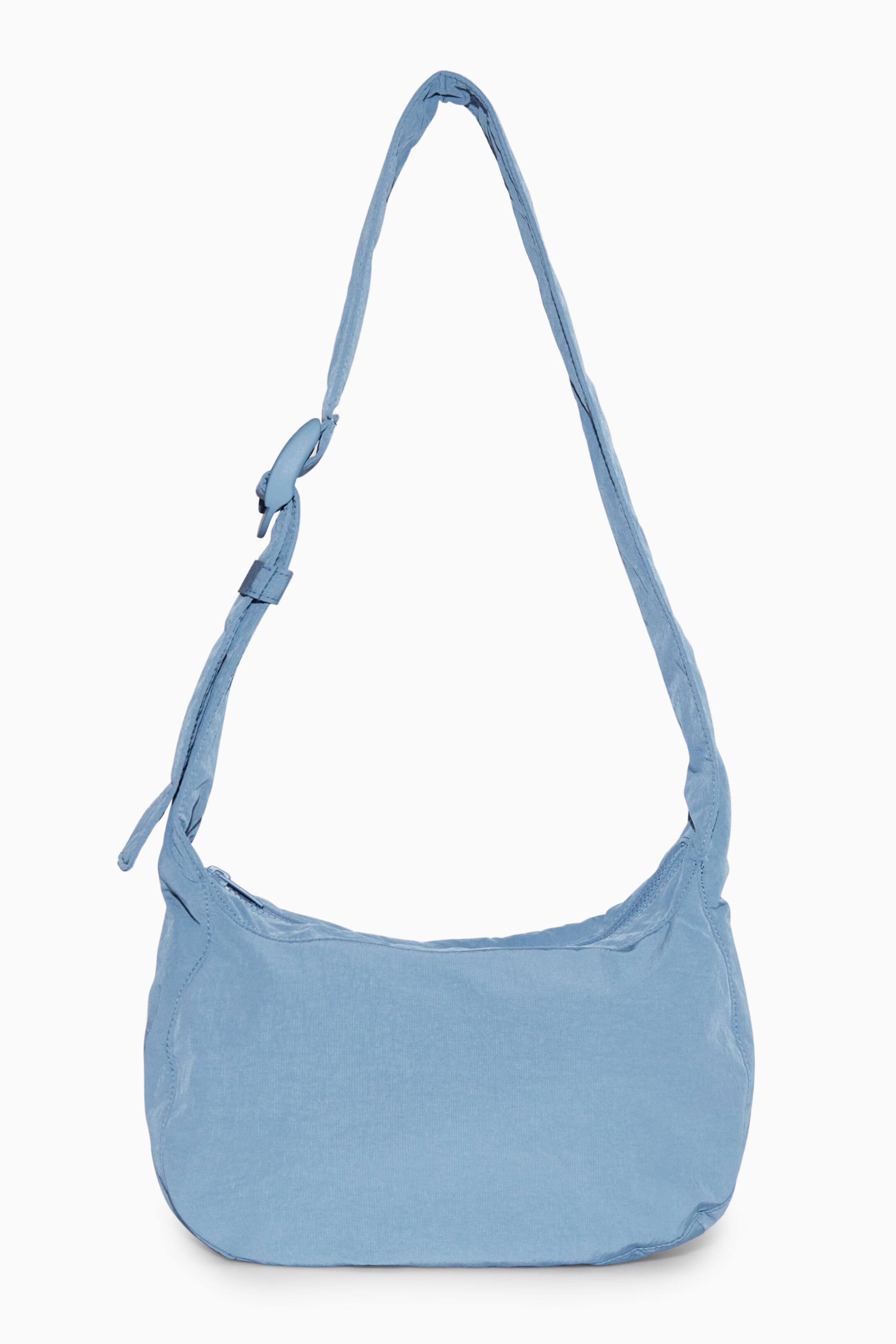 Se større billede: CROSSBODY SADDLE BAG - NYLON - LIGHT BLUE - HERRE | H&M DK 1
