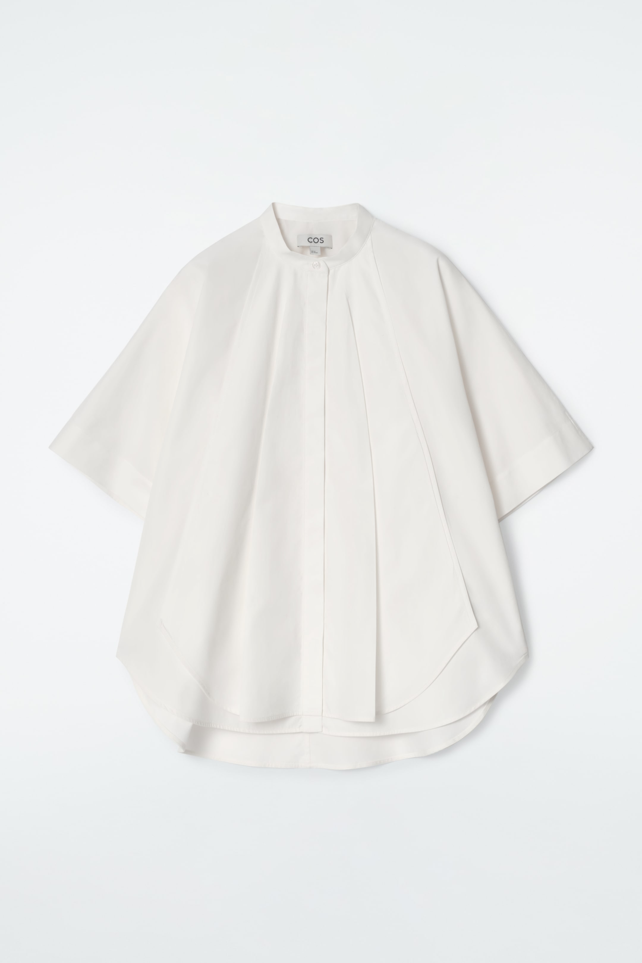Visualizza immagine più grande: CAMICIA OVERSIZE IN COTONE CON ORLO CURVO - BIANCO - DONNA | H&M IT 8