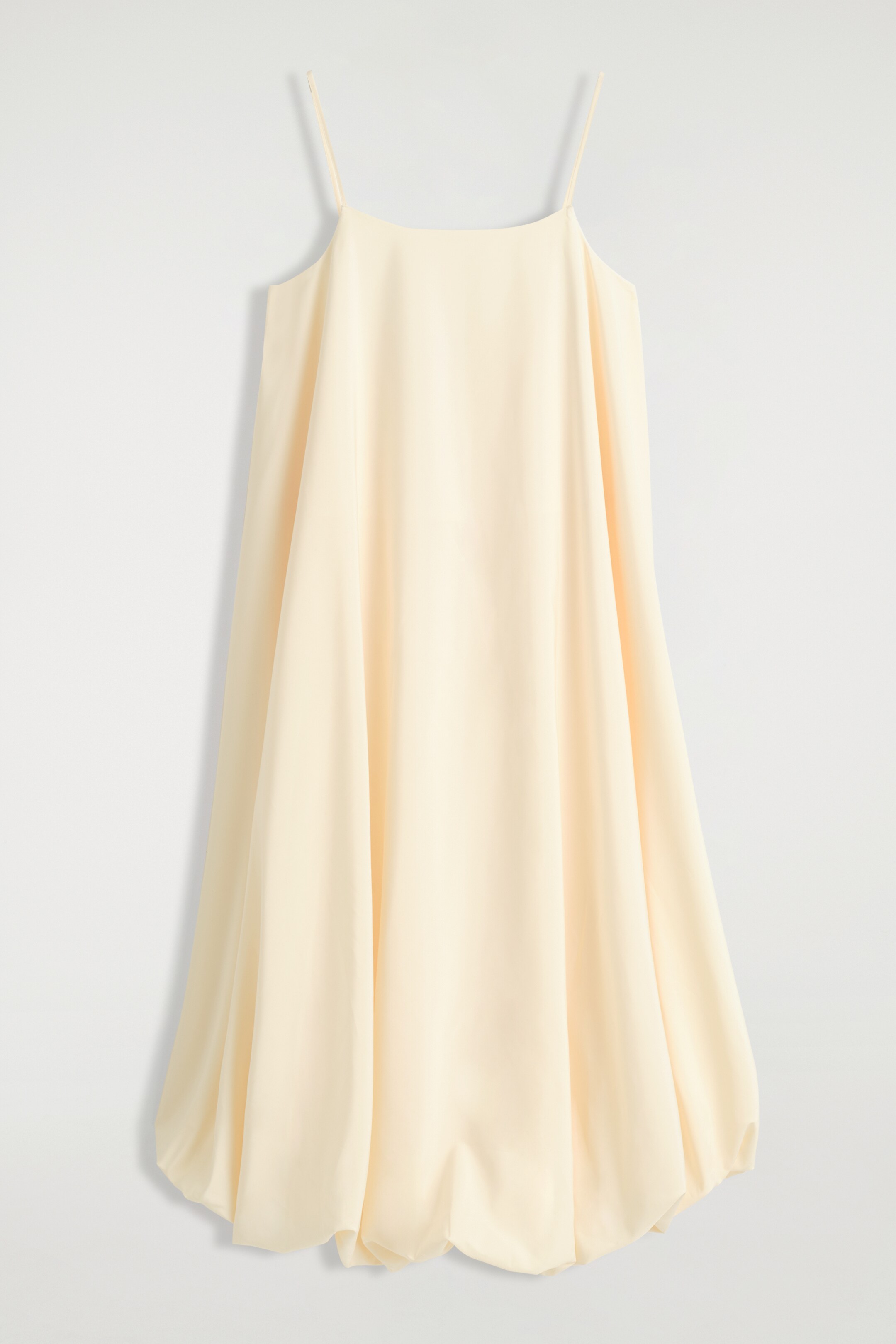 View larger image: BUBBLE-HEM MIDI DRESS - IVORY - Ladies | H&M GB 6