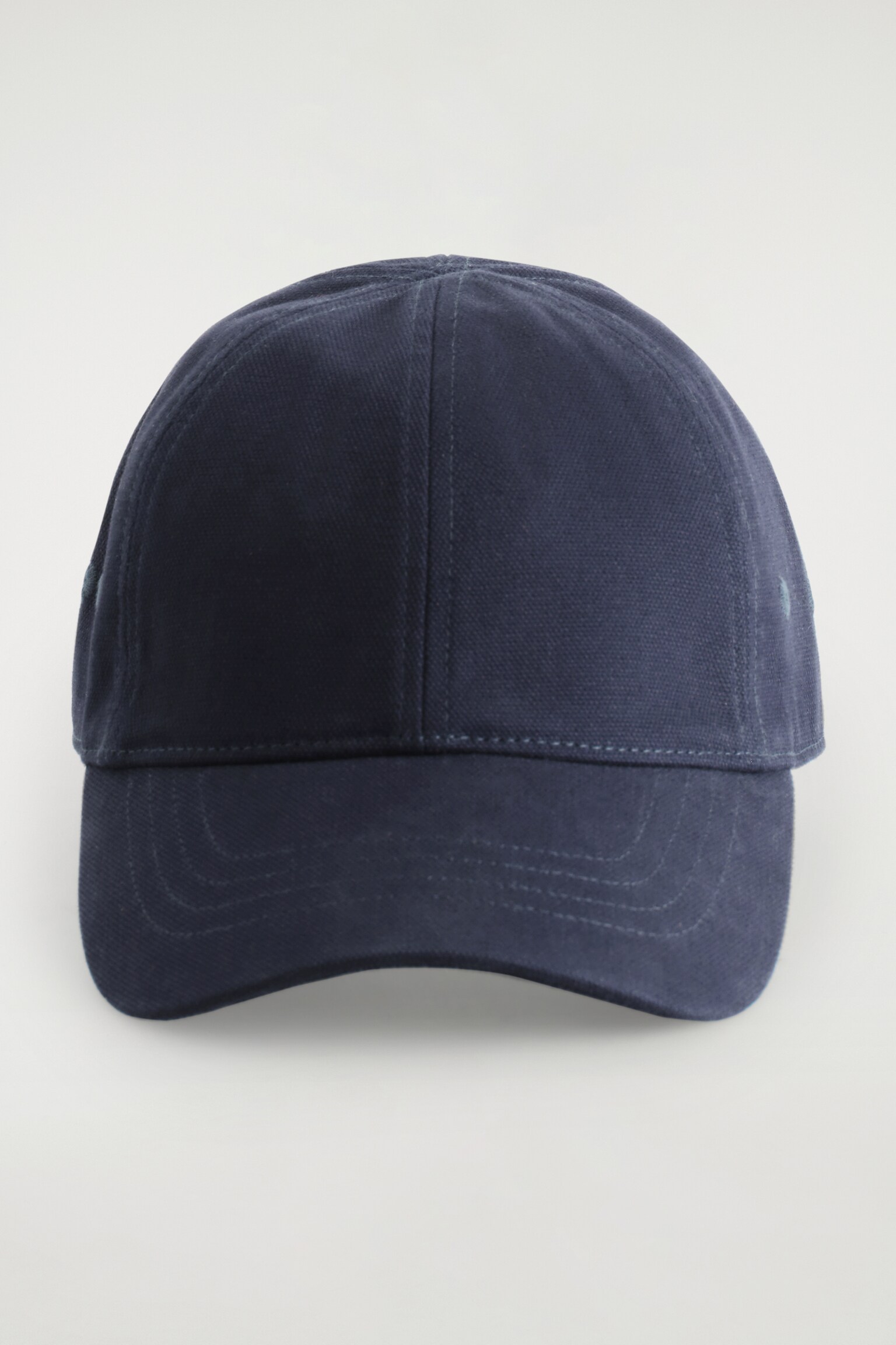 GORRA DE ALGODÓN - AZUL MARINO/BEIGE GRISÁCEO - 5