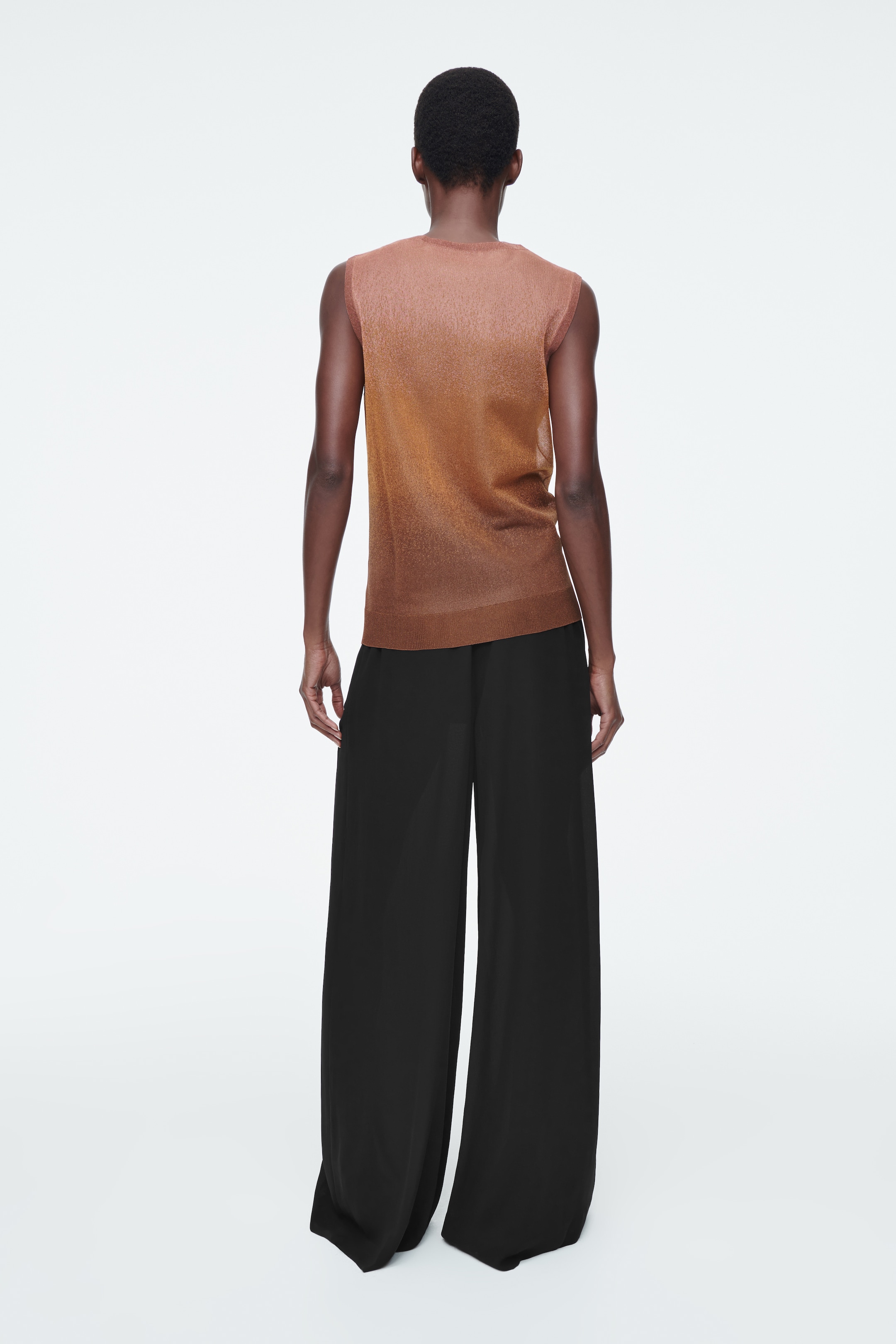 Grösseres Bild ansehen: FEINSTRICK-TANKTOP MIT FARBVERLAUF - BRAUN - DAMEN | H&M CH 6