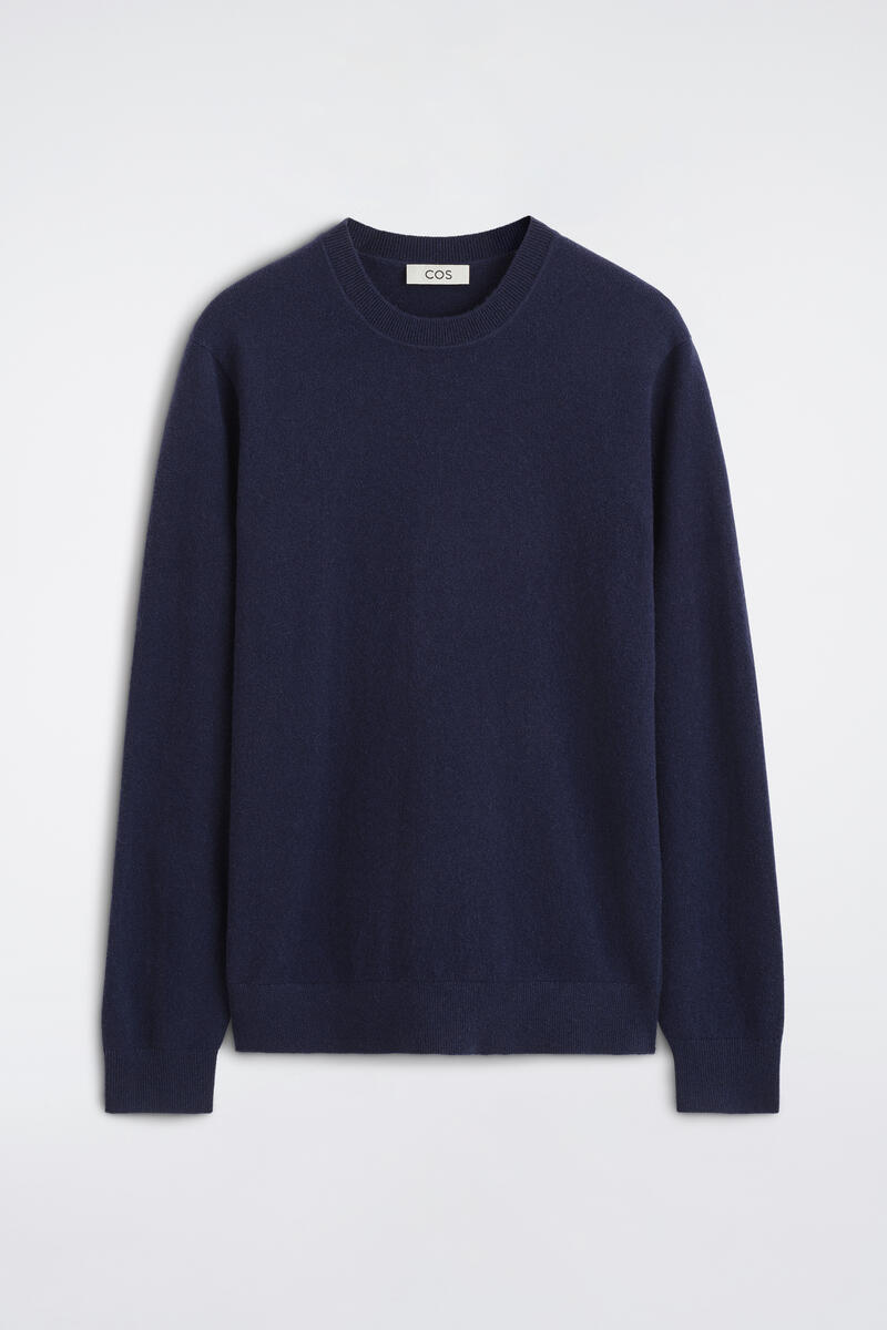 Pure Cashmere Crew-Neck Sweater
