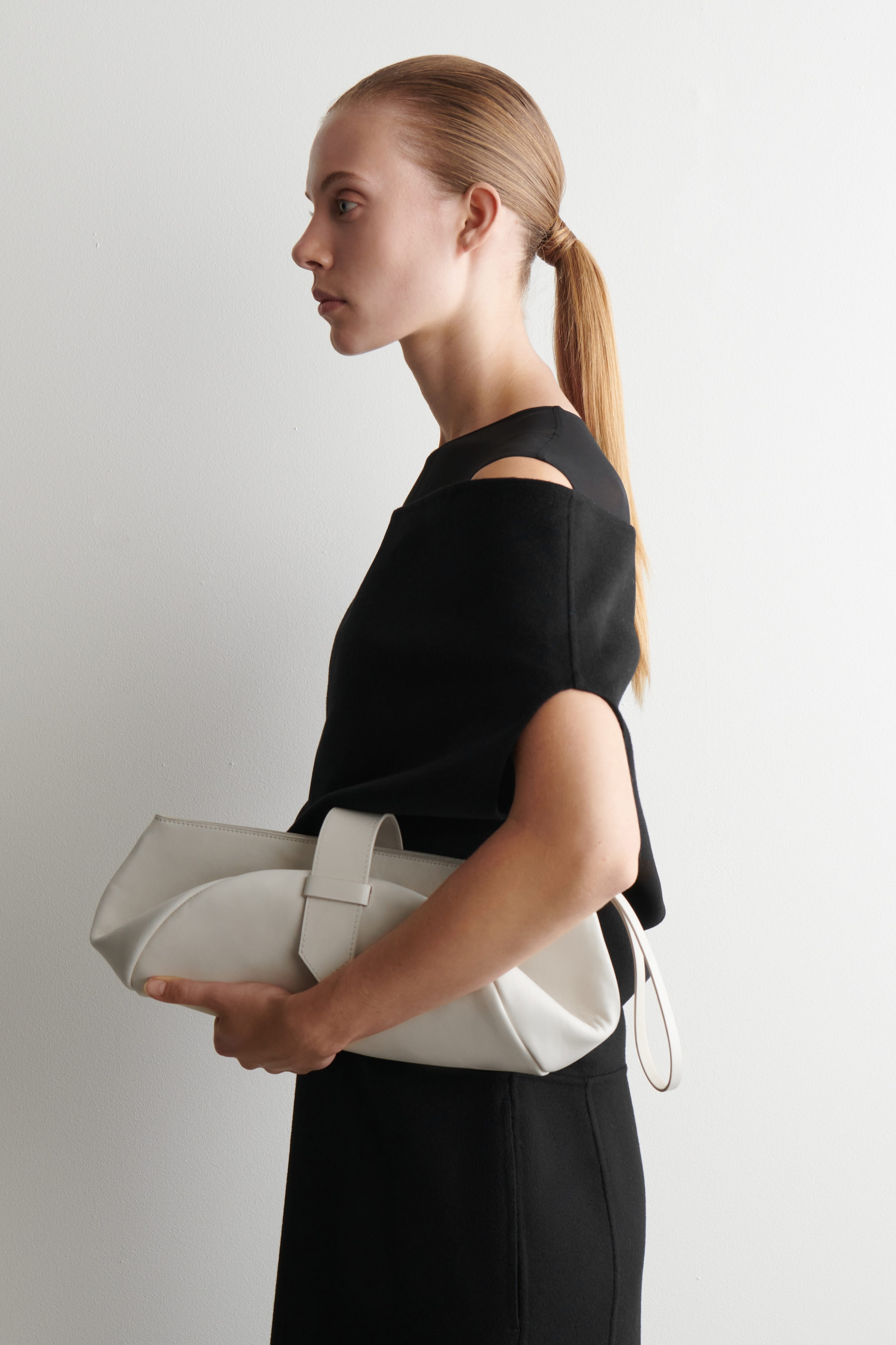 POCHETTE CEINTURÉE - CUIR