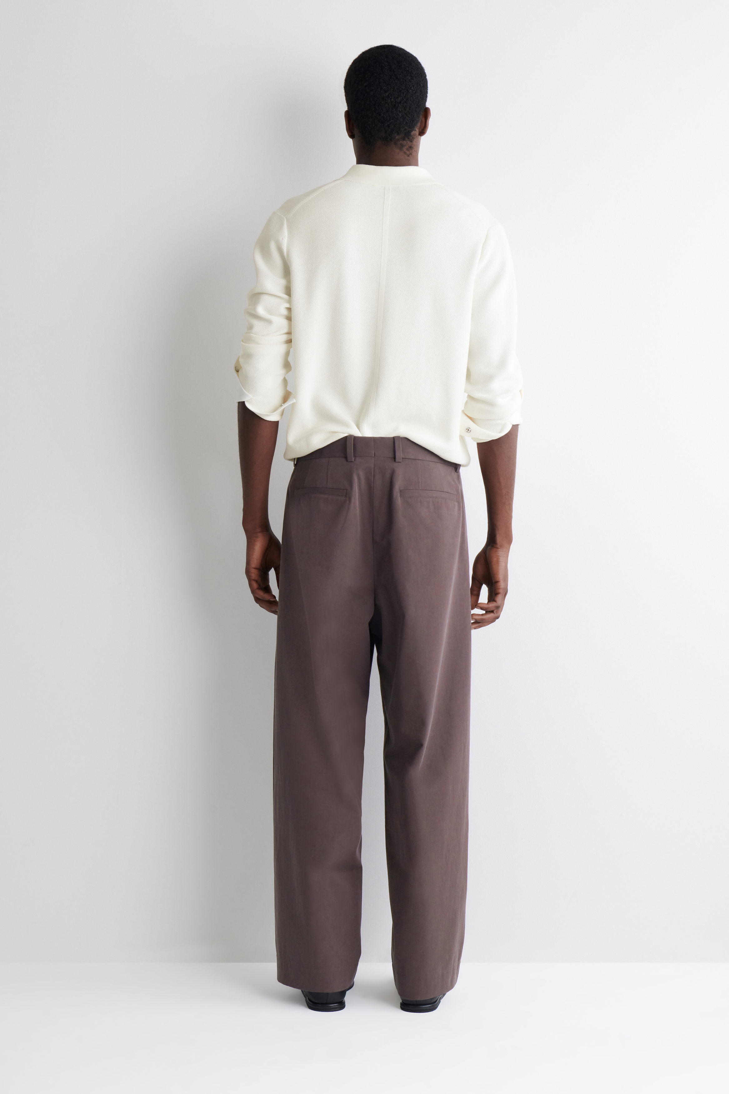 パンツ Rest & Recreation LOGO COTTON PANTS (BROWN) LOGO COTTON PANTS – BLASEOUT