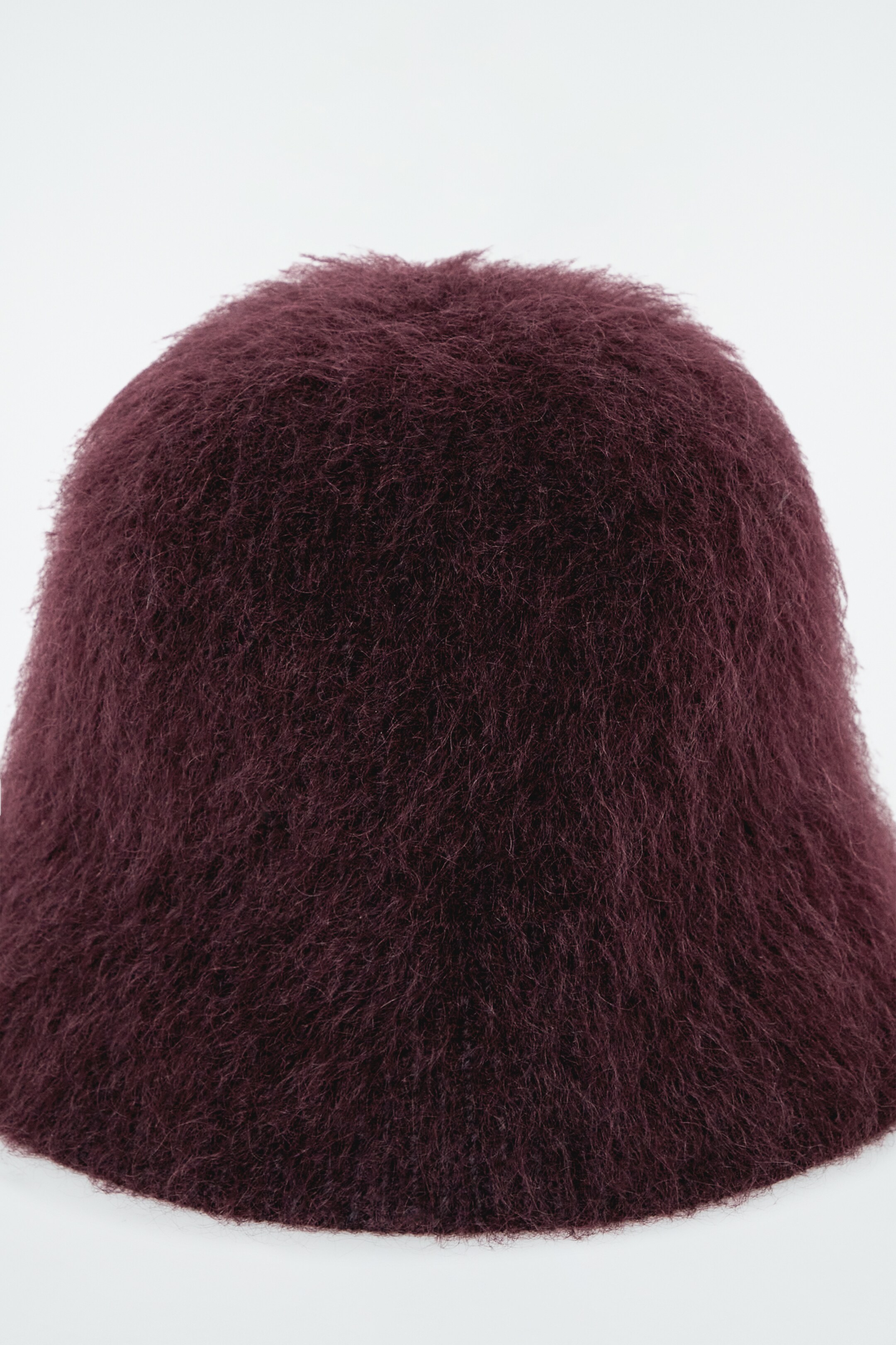 Visa större bild: FISKARHATT I MOHAIR - VINRÖD - DAM | H&M FI 2