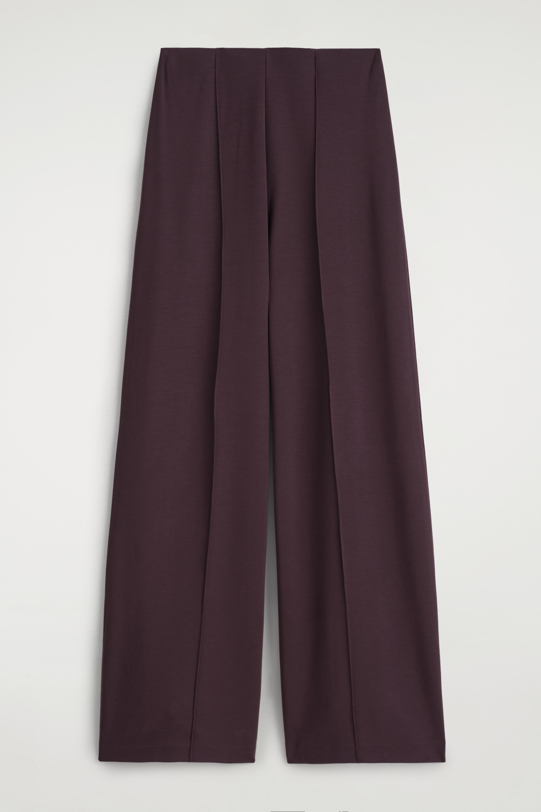 Agrandir l'image: PANTALON LARGE EN MODAL - BORDEAUX - FEMME | H&M CH 5
