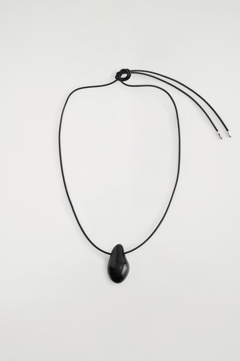 Domed Glass Pendant Necklace