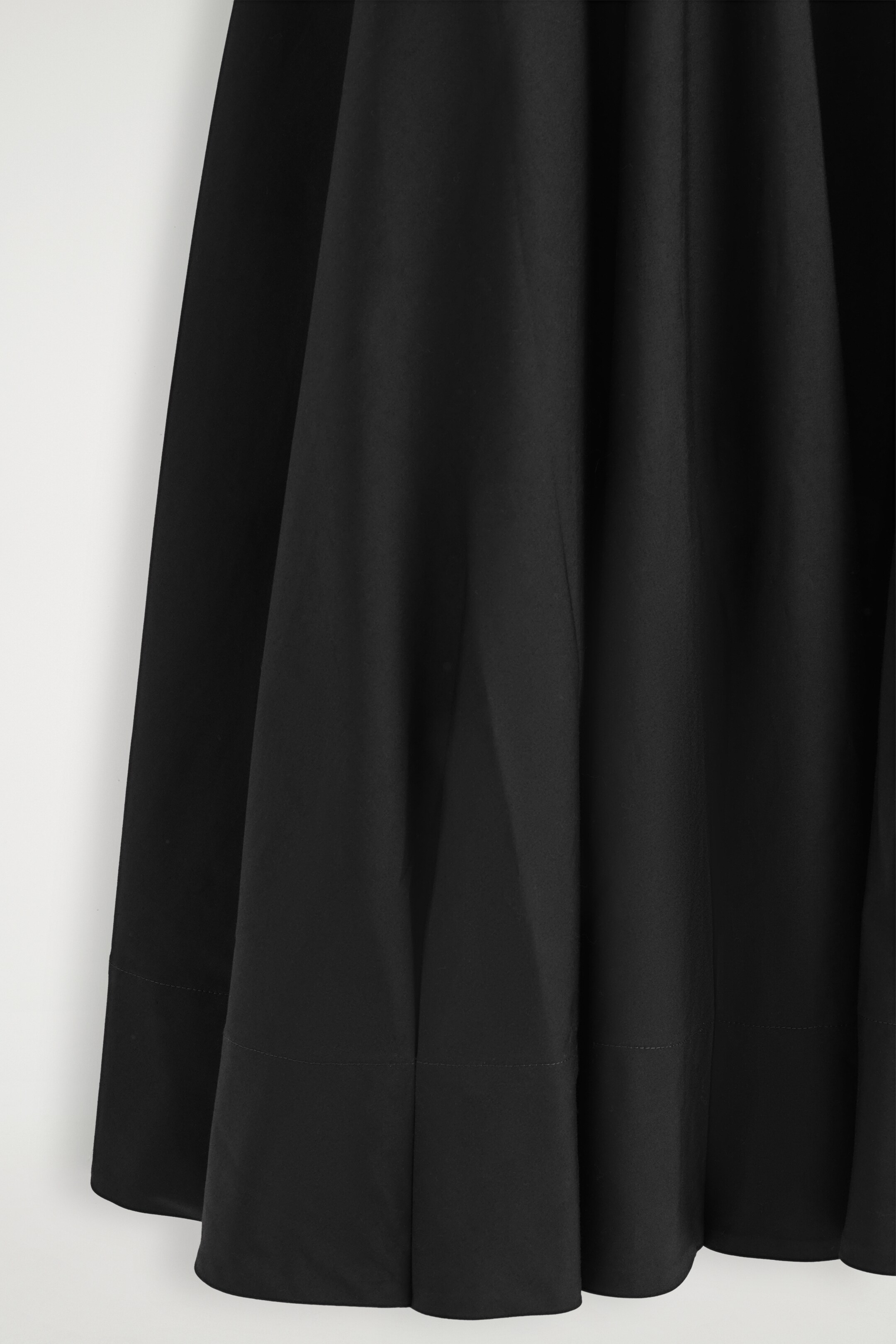 Nagyobb kép megtekintése: BOAT-NECK COTTON A-LINE MIDI DRESS - FEKETE - NŐI | H&M HU 6