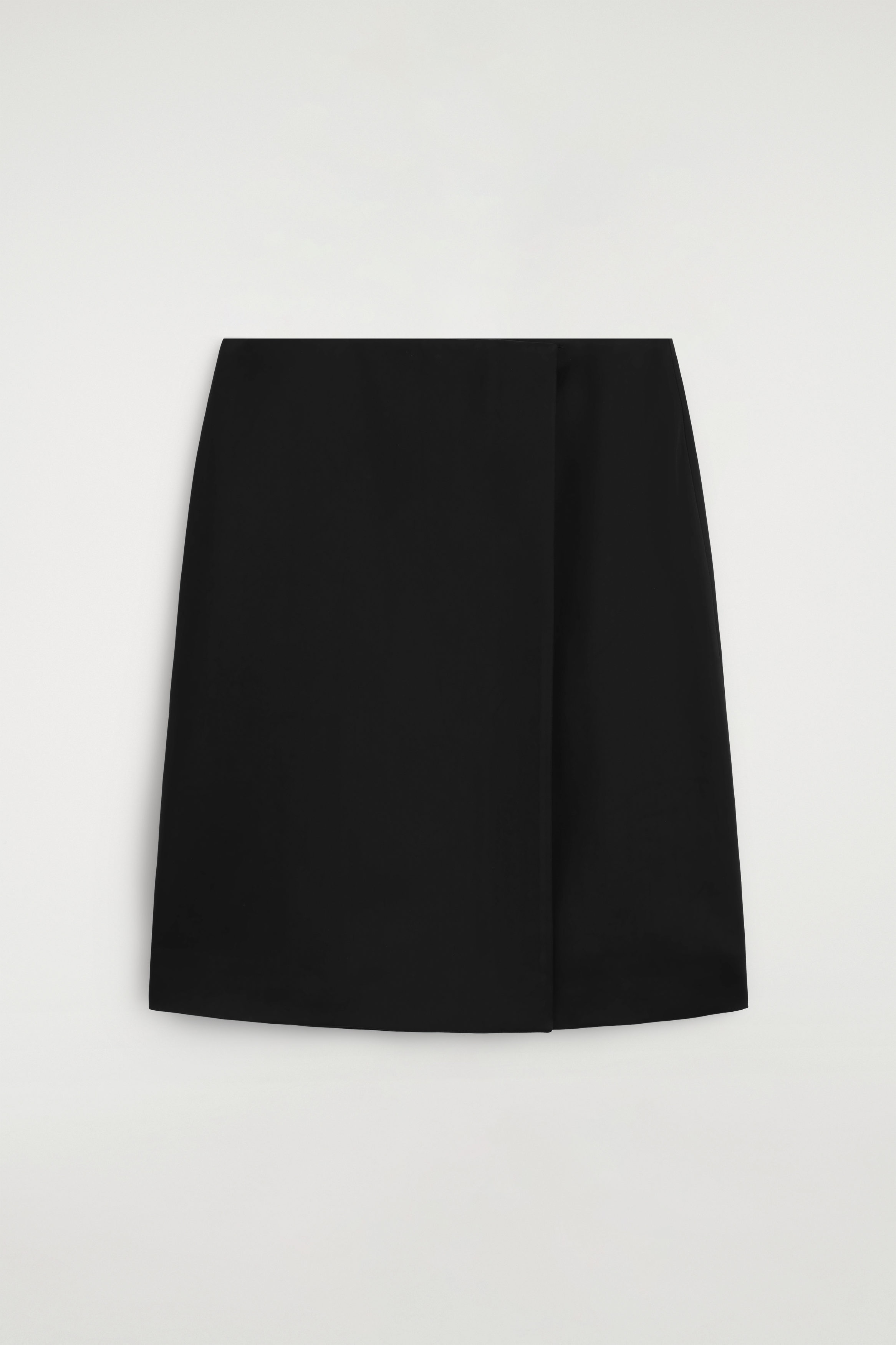 SATIN WRAP SKIRT - BLACK | COS US