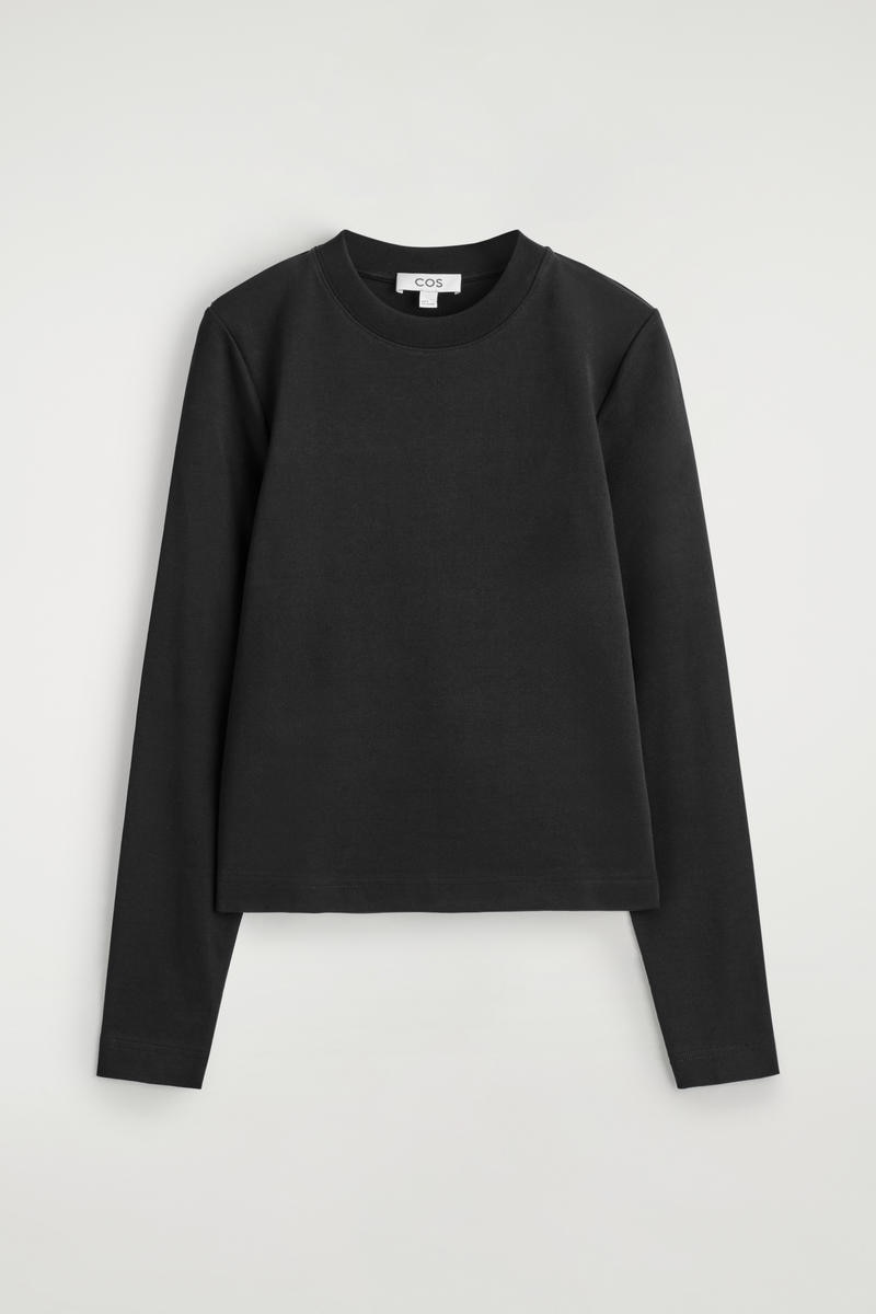 Clean Cut Long-Sleeved T-Shirt