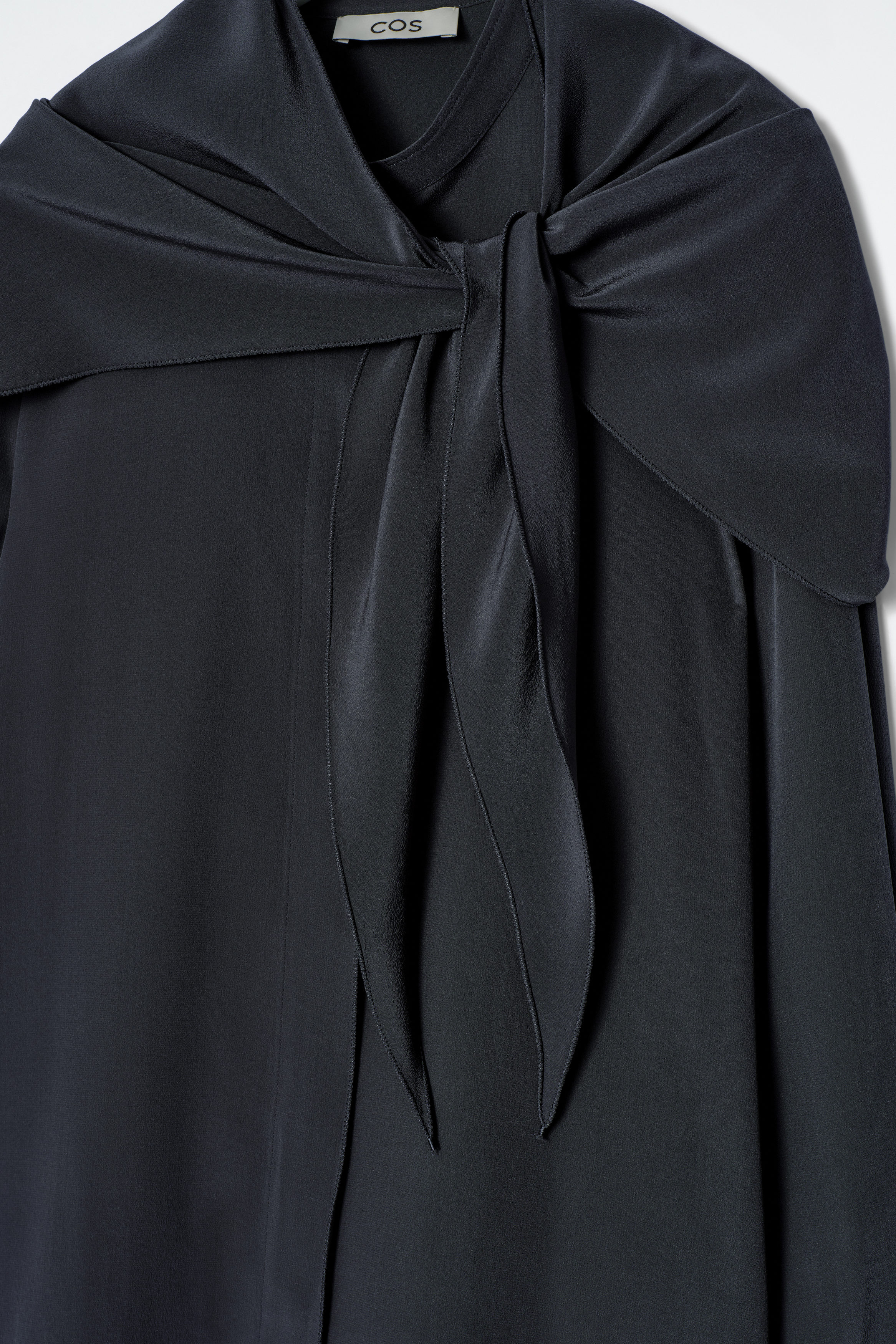 その他 Silk 100% SILK TOP WITH OPENING 50TH ANNIVERSARY - Black | ZARA
