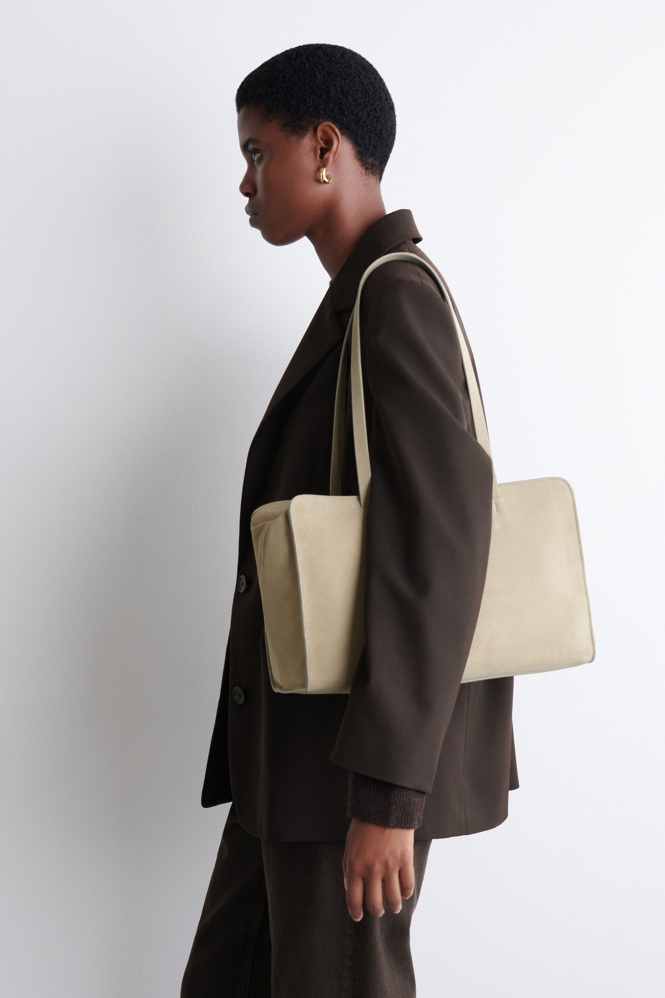 MARAIS BOWLING BAG - SUEDE