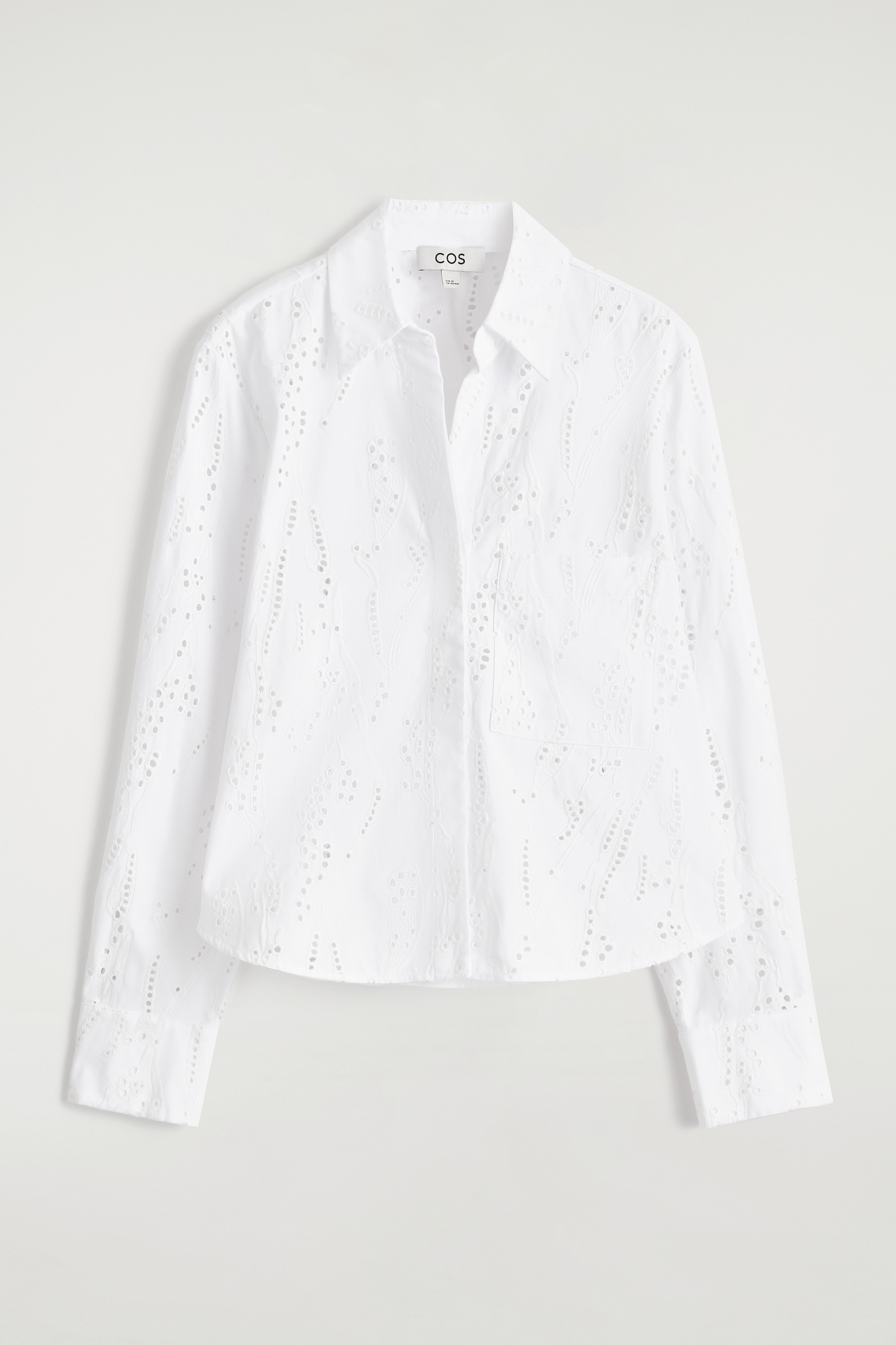 Visualizza immagine più grande: CAMICIA CROPPED CON RICAMI IN SANGALLO - BIANCO - DONNA | H&M IT 6