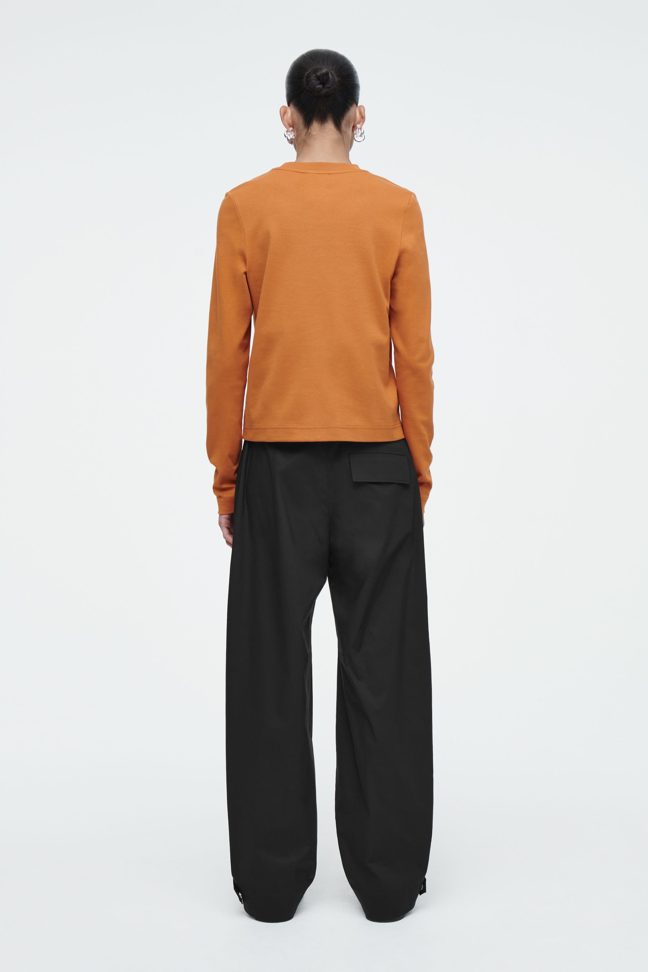 CLEAN CUT REGULAR LONG-SLEEVED T-SHIRT