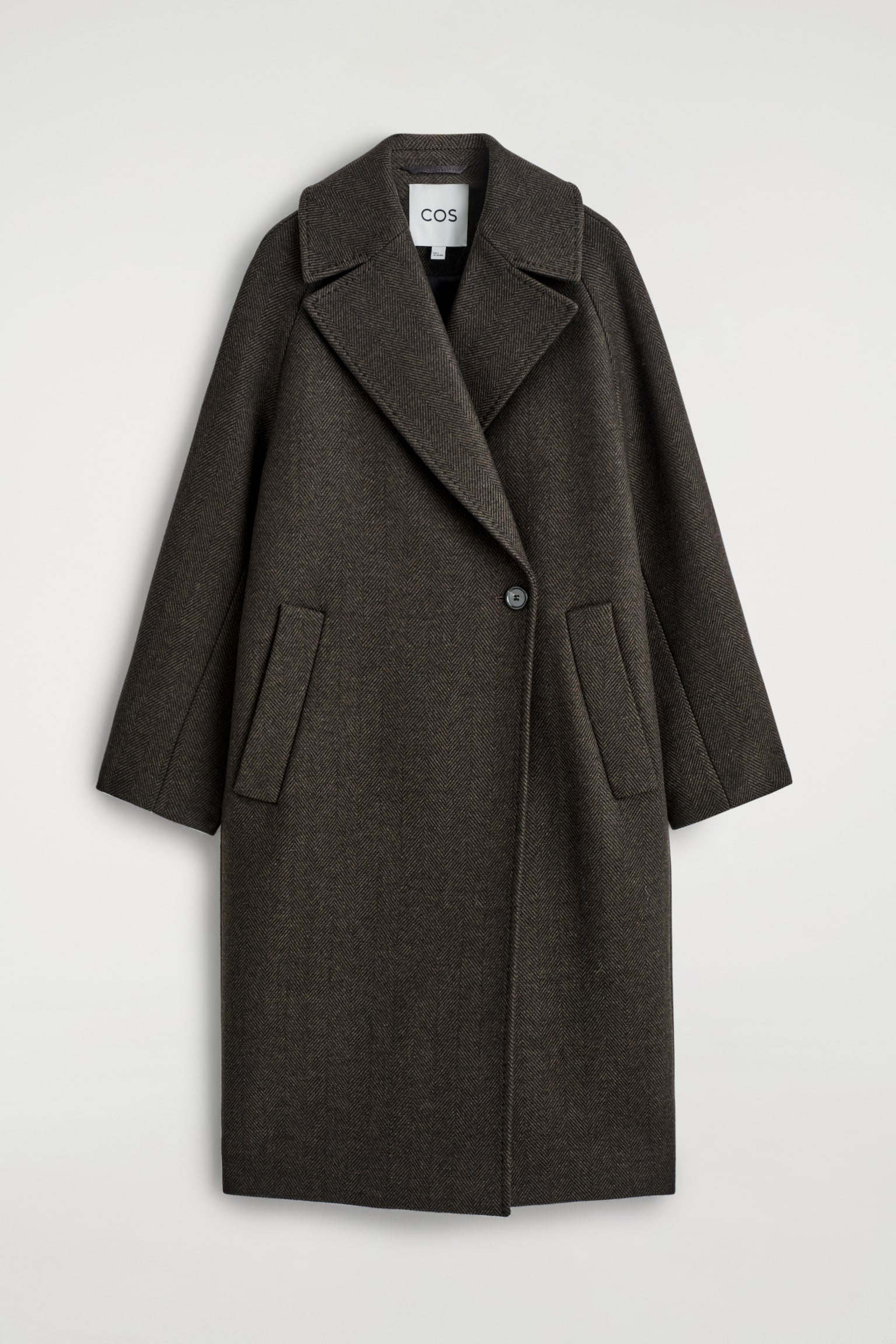 CAPPOTTO DOPPIOPETTO OVERSIZE IN LANA - VERDE SCURO - 2
