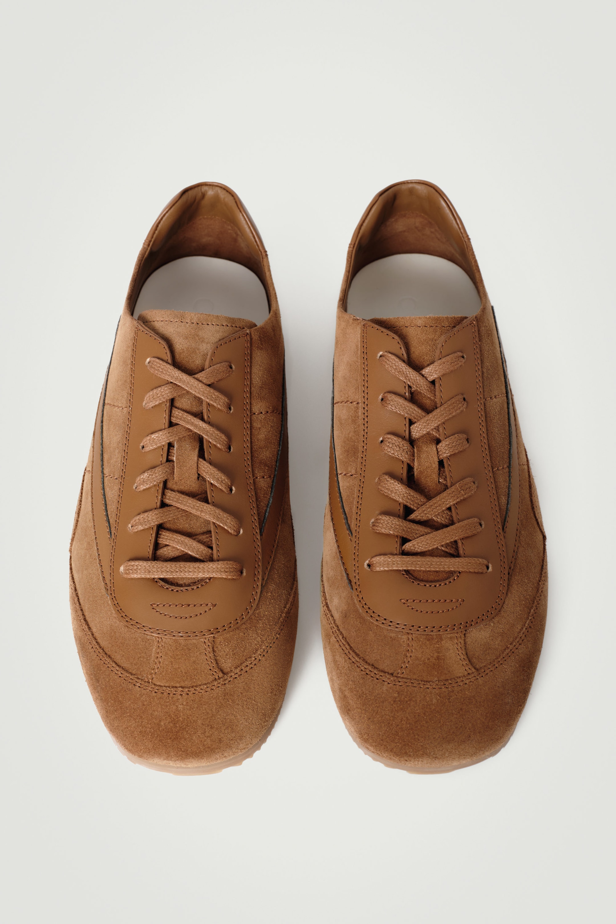 MINIMAL SUEDE TRAINERS