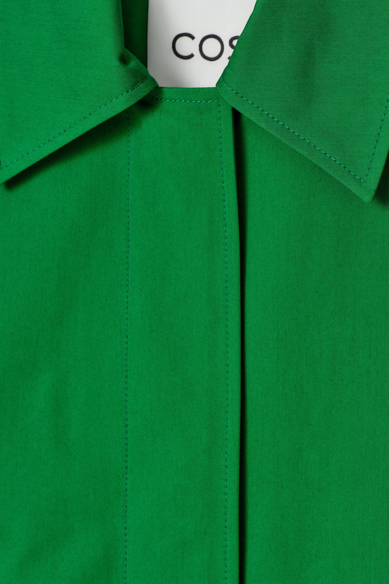 GABARDINA DE ALGODÓN - VERDE/BEIGE - 6