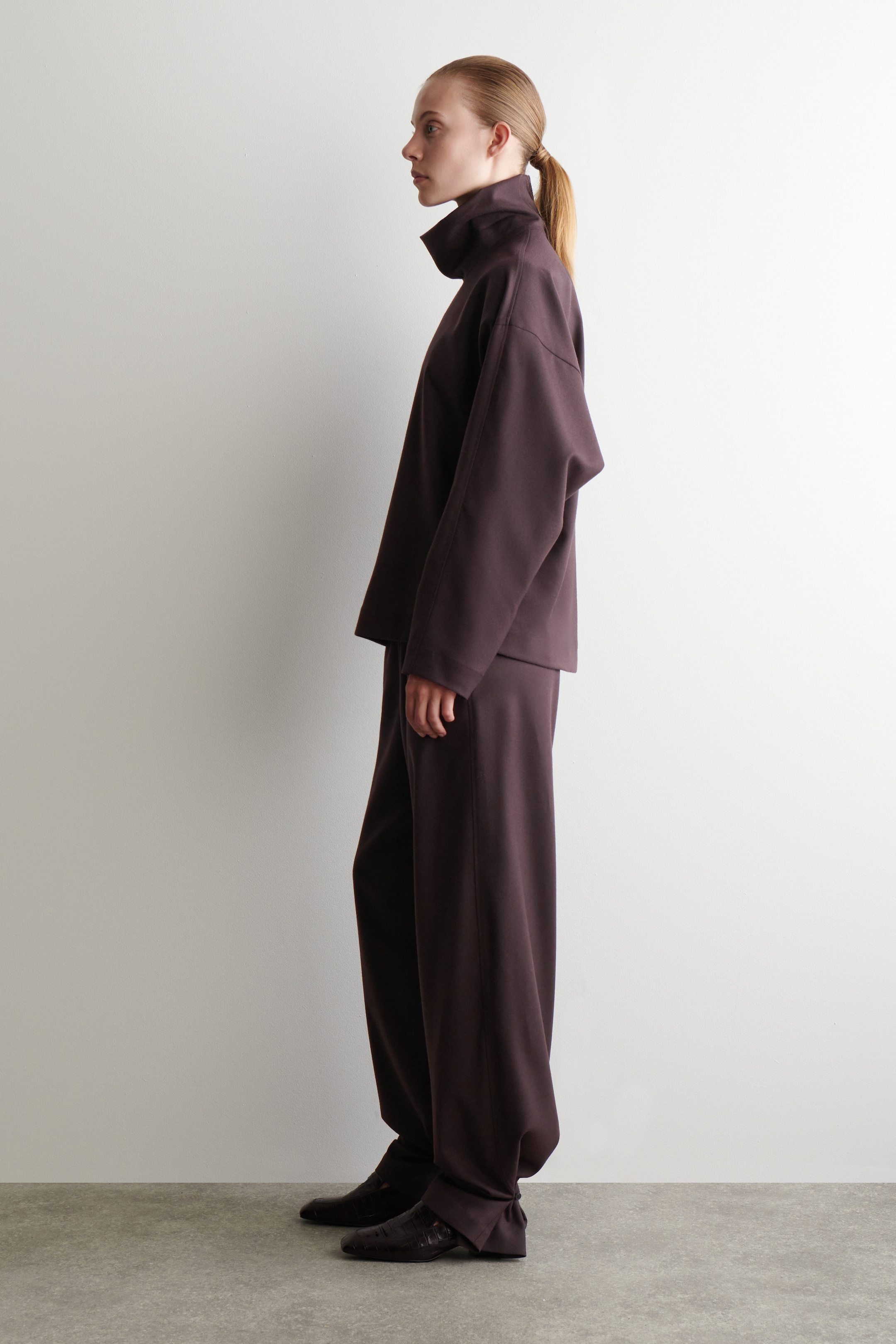 WOOL-FLANNEL PANTS