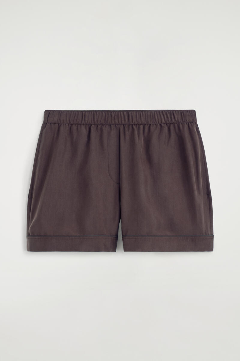 Silk Elasticated Shorts