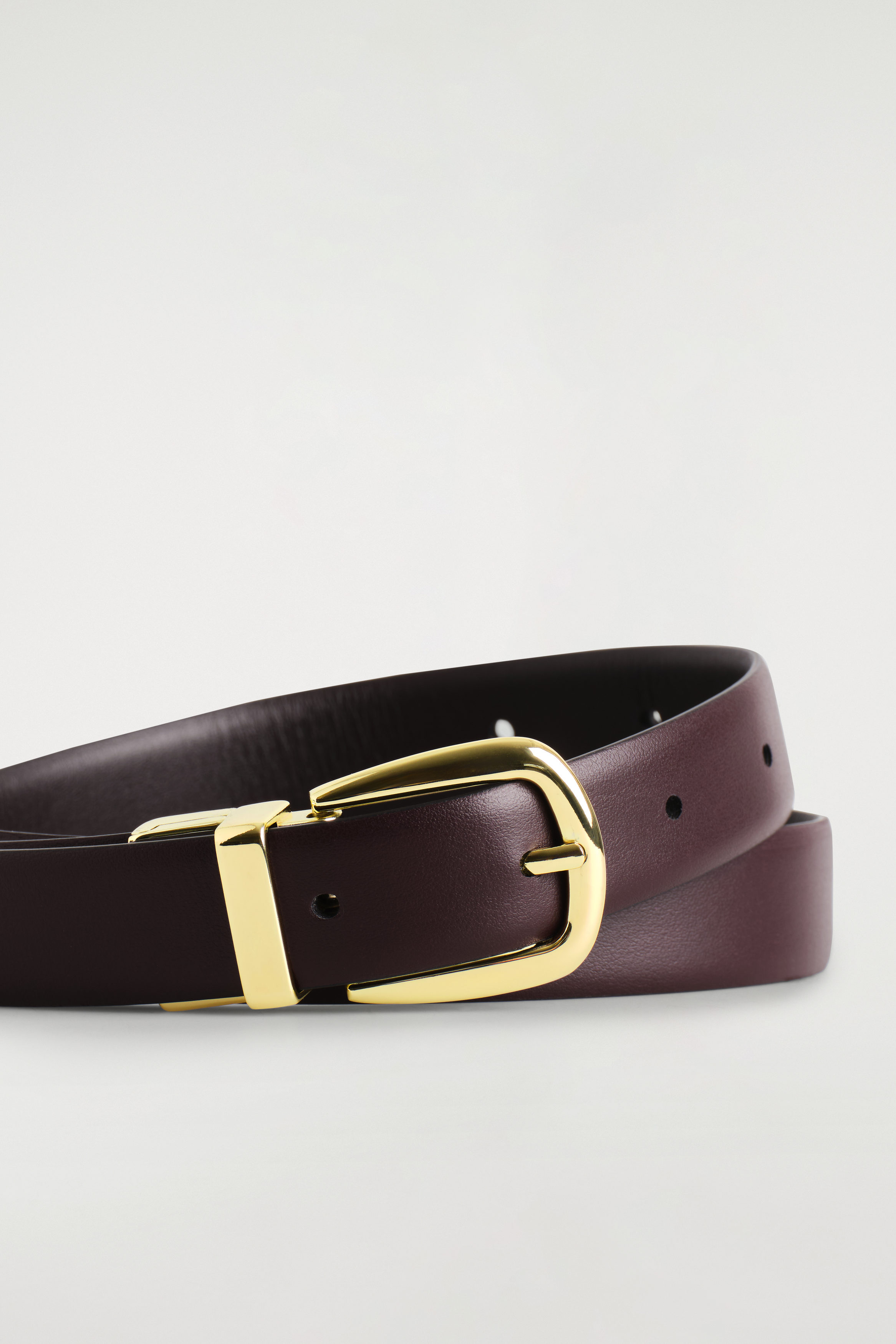 CEINTURE RÉVERSIBLE EN CUIR