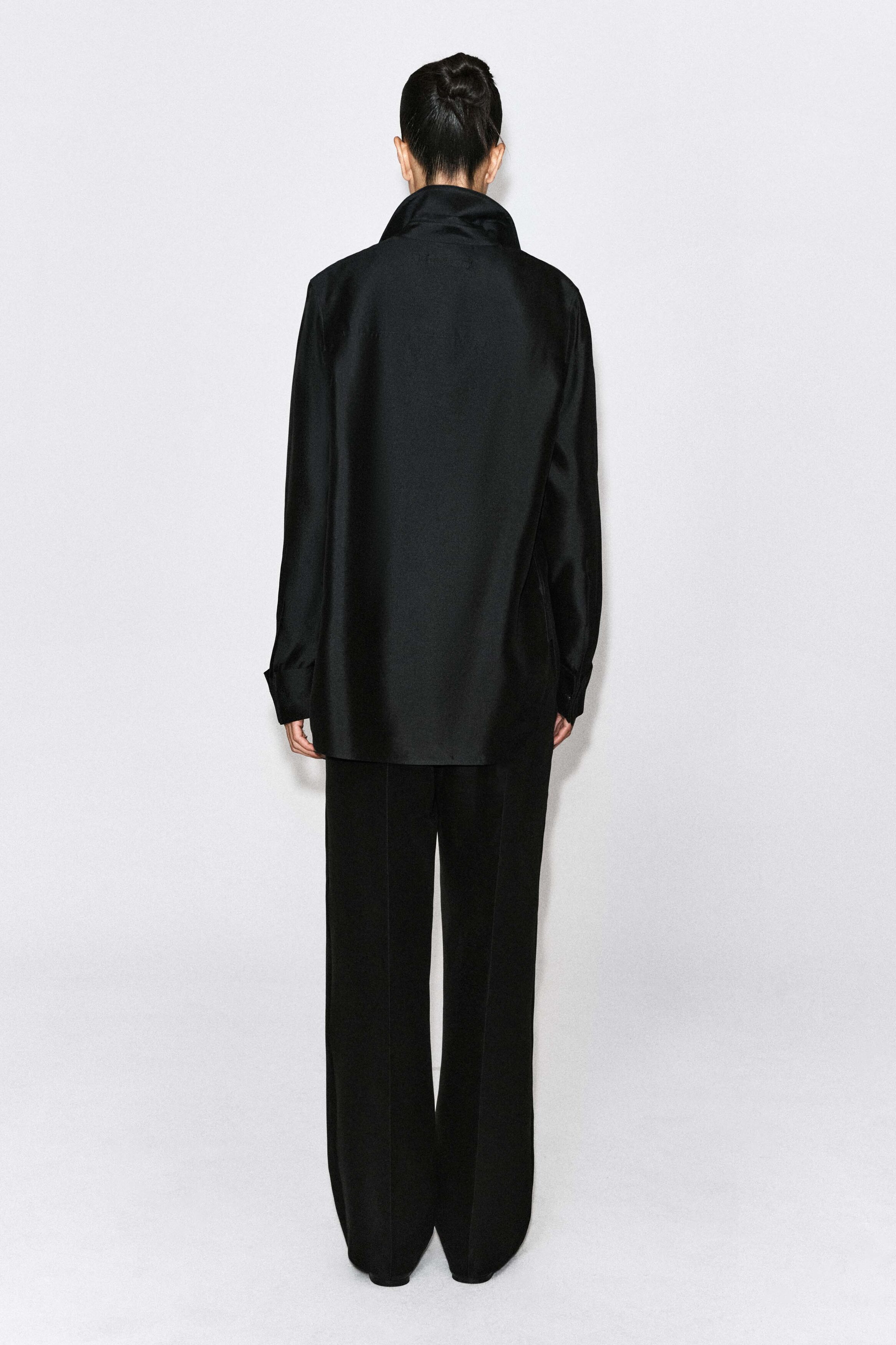 TAILORED SILK SHIRT - thumbnail 6