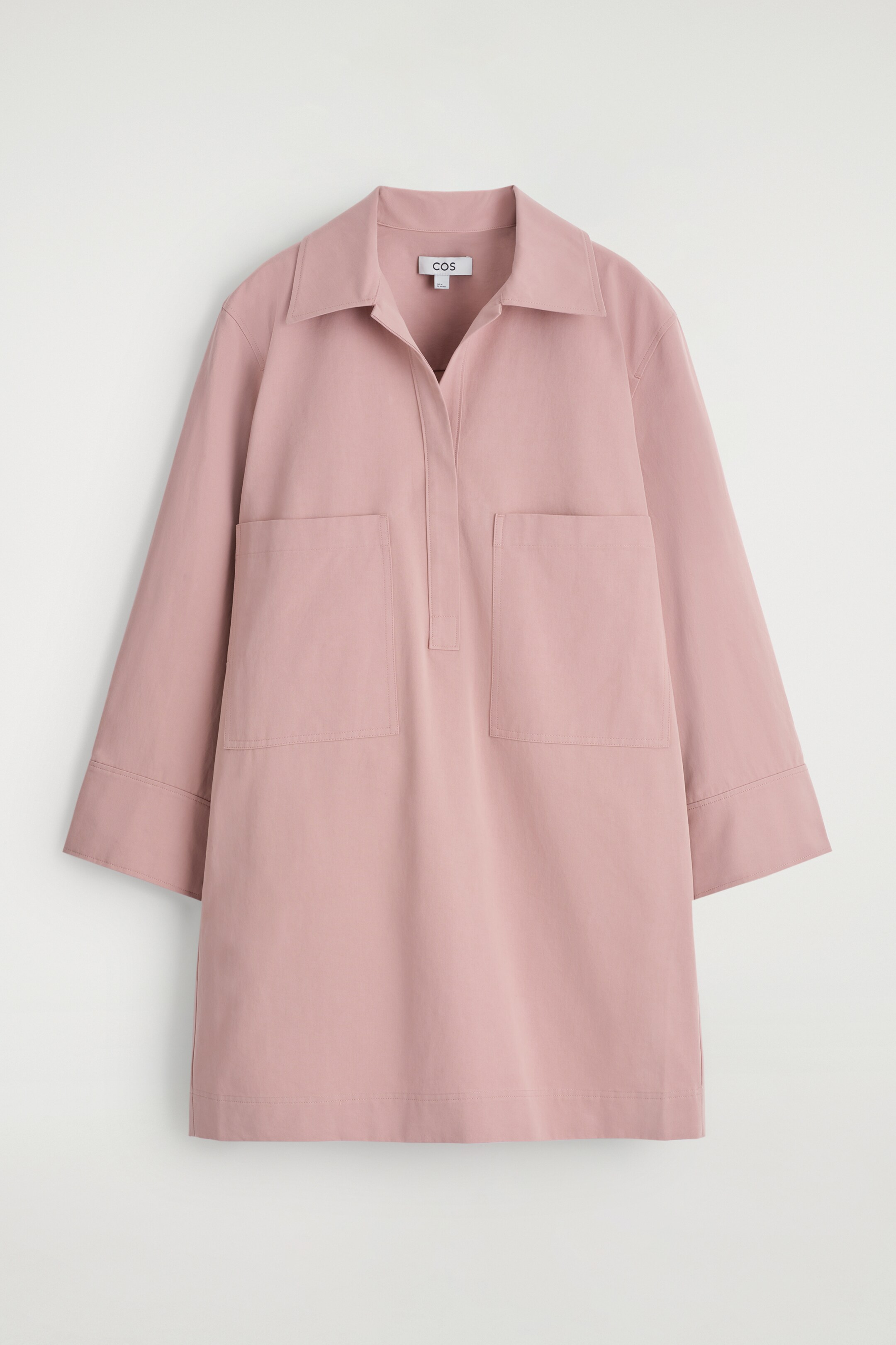 Vezi imaginea mai mare: Rochie cămașă mini utilitară - ROZ - FEMEI | H&M RO 5