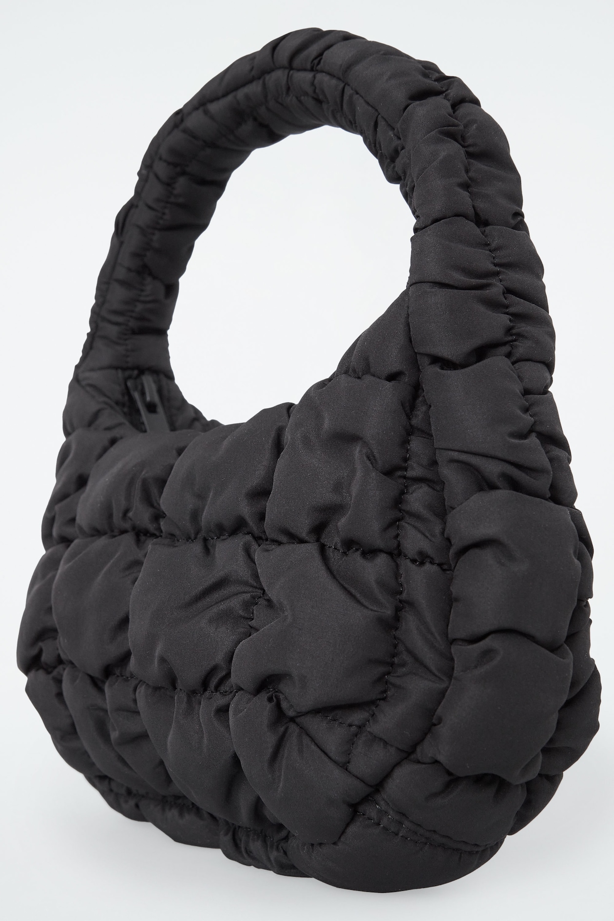 QUILTED MICRO BAG - BLACK | COS