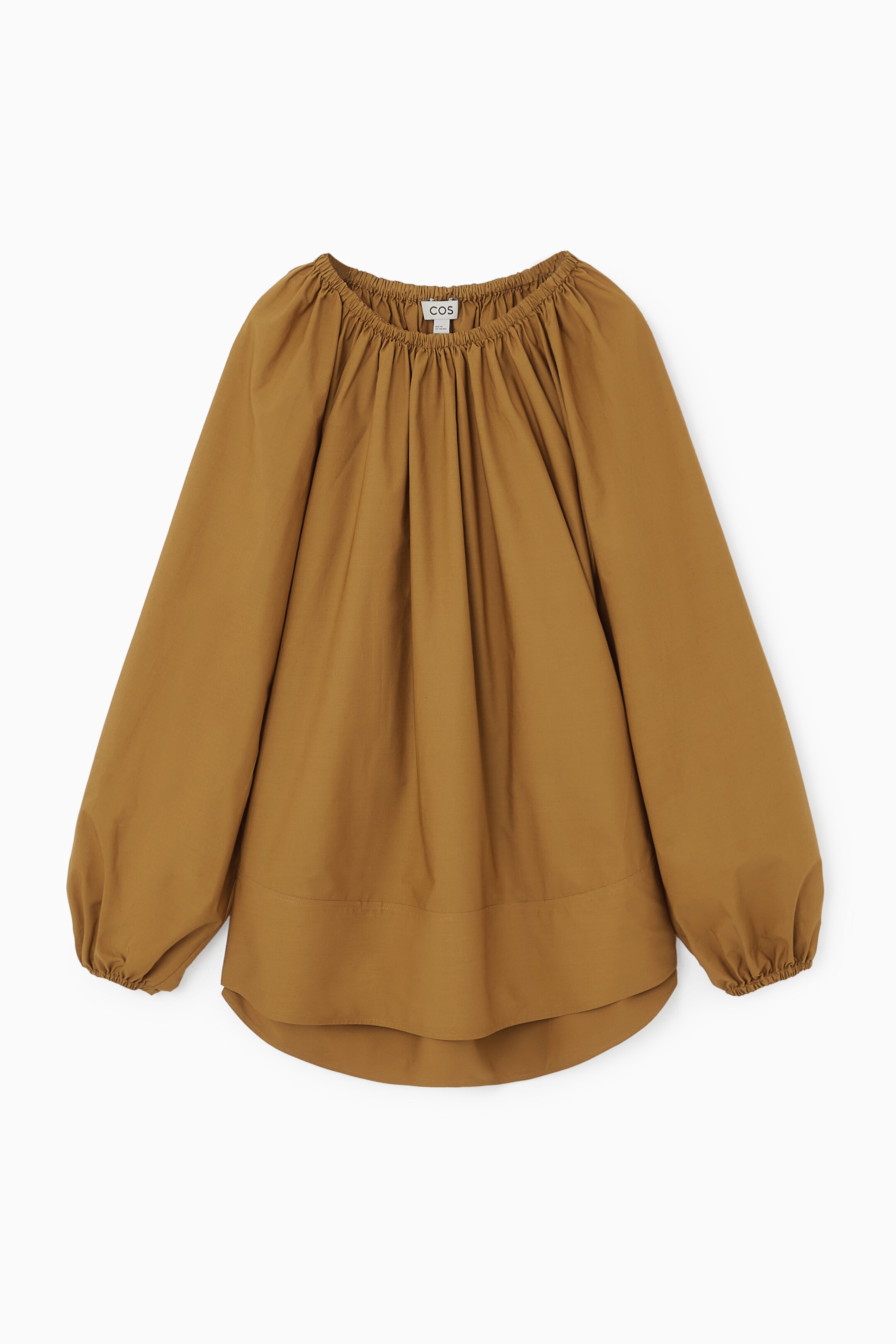 Grösseres Bild ansehen: SCHULTERFREIE OVERSIZED-BLUSE - BRAUN - DAMEN | H&M CH 1