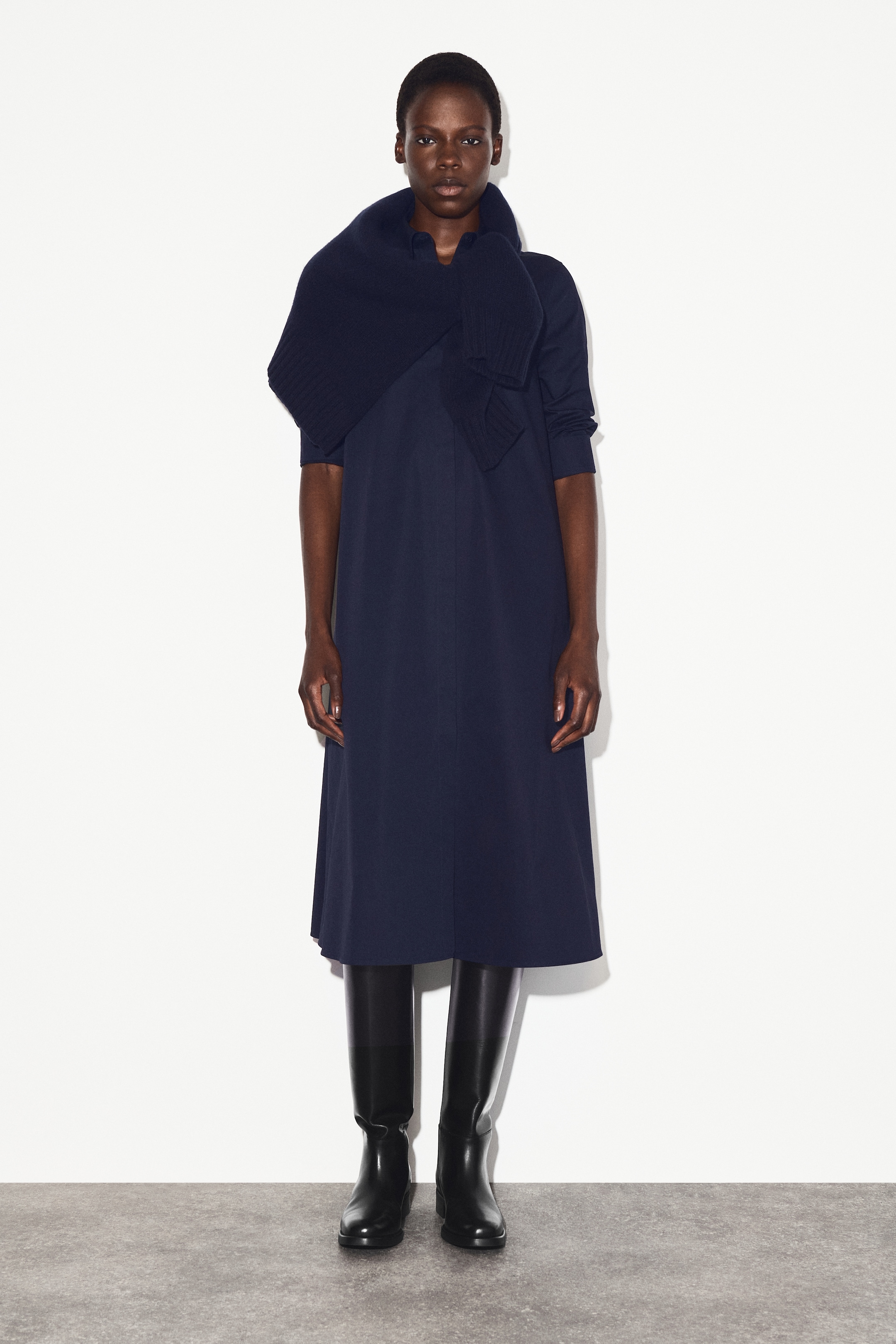 Visualizza immagine più grande: ABITO CHEMISIER MAXI - BLU NAVY - DONNA | H&M IT 2