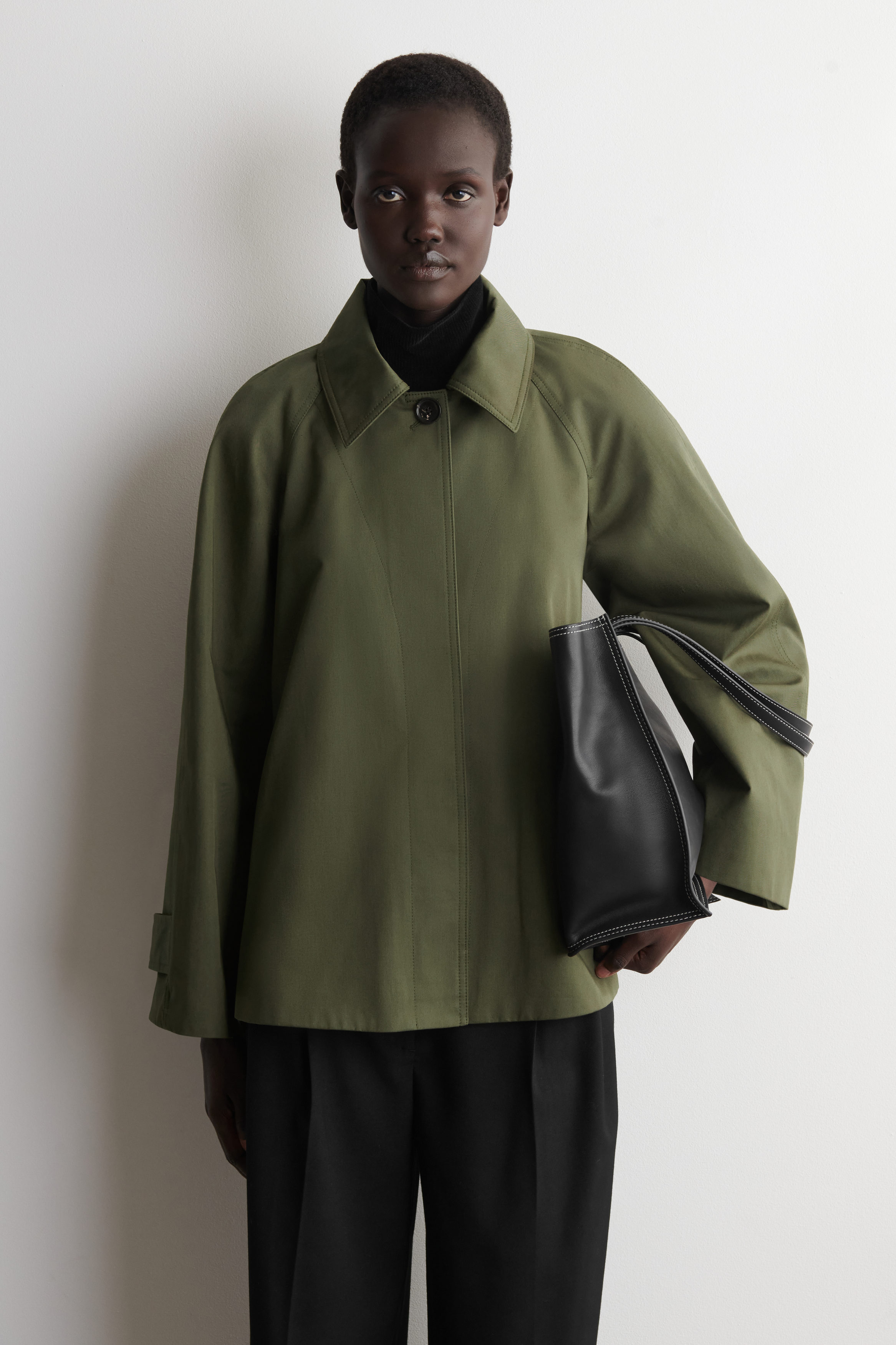 Women's Funnel Neck Jackets | COS