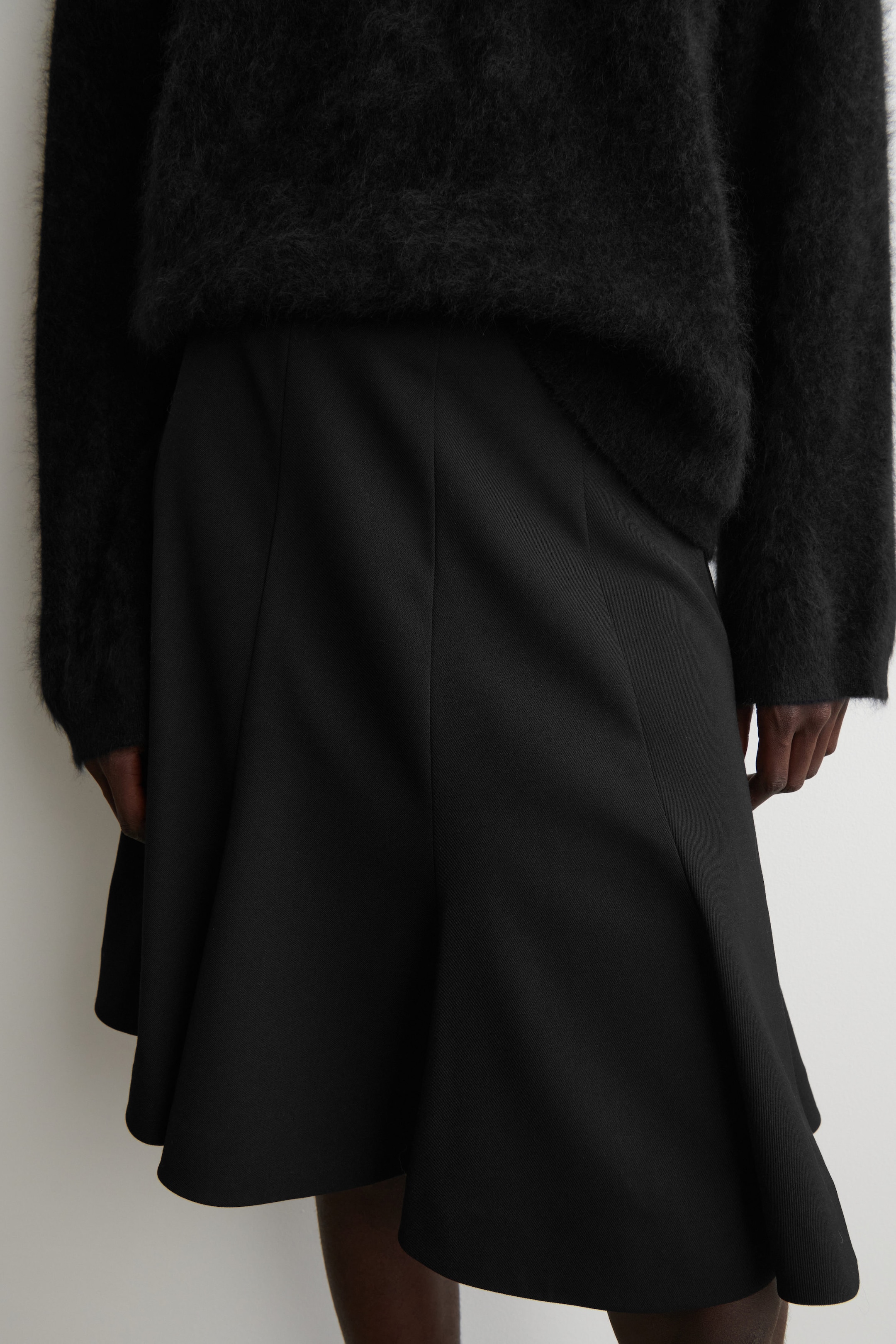 FLARED MINI SKIRT