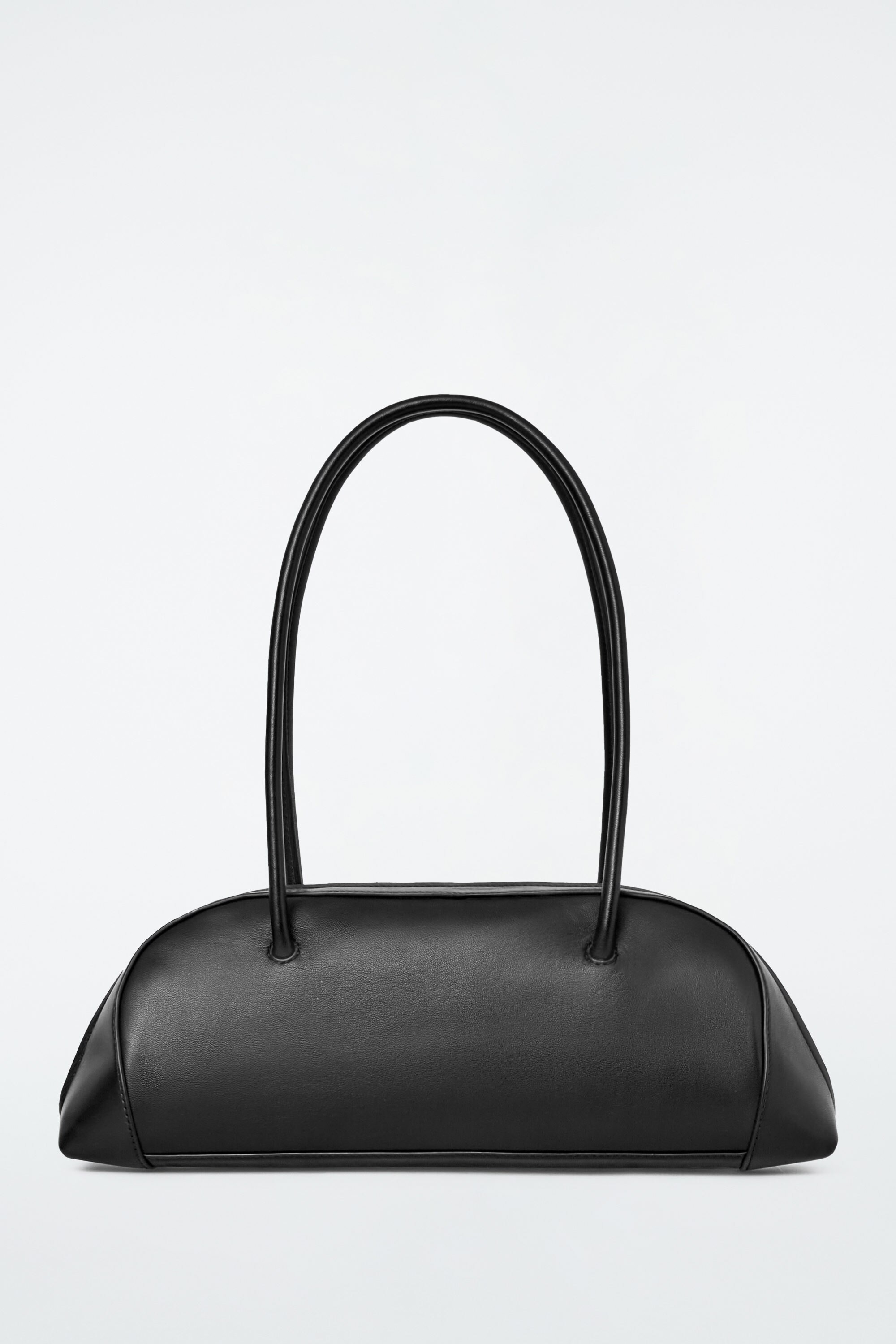 STUDIO BOWLING BAG - LEATHER - BLACK LEATHER | COS