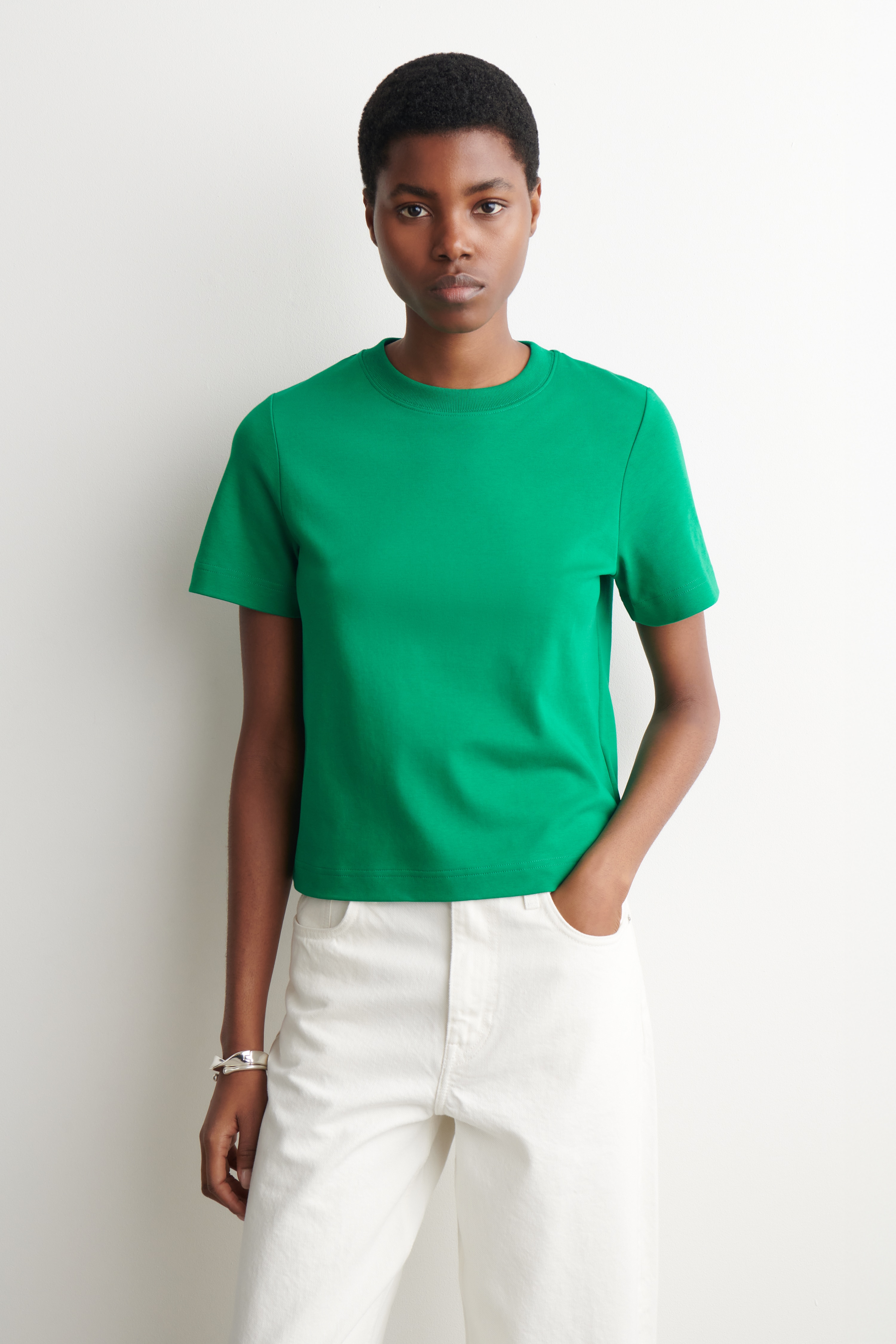 T-shirt de corte limpo