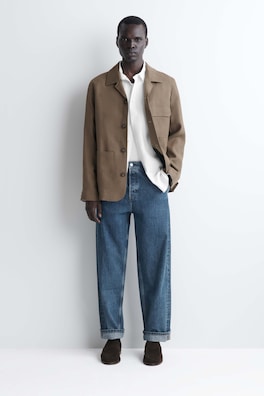 RELAXED LINEN SHIRT — WHITE 2