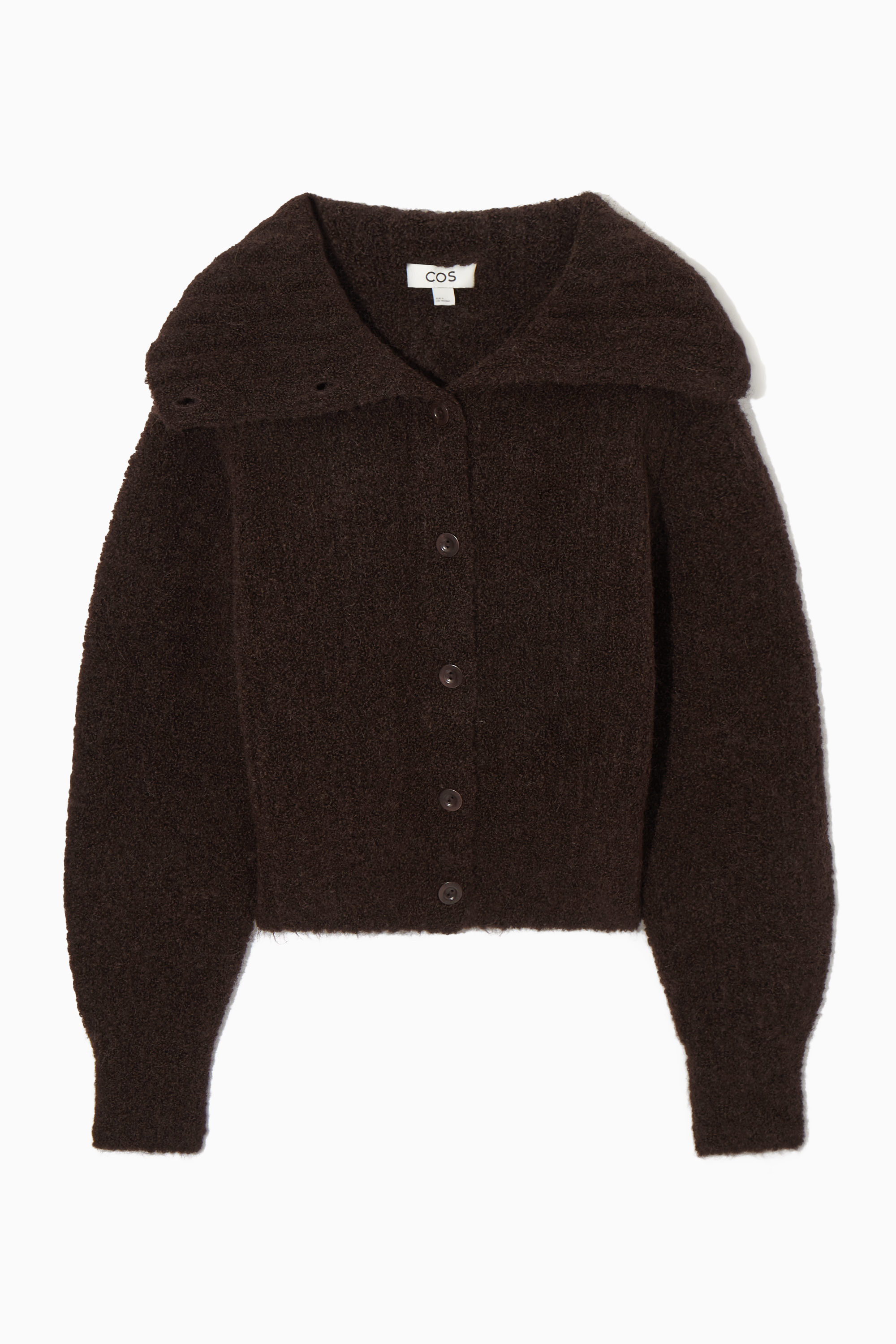 トップス Allege Openwork Cardigan brown Brown Soft Touch Long Sleeve Cardigan | New Look