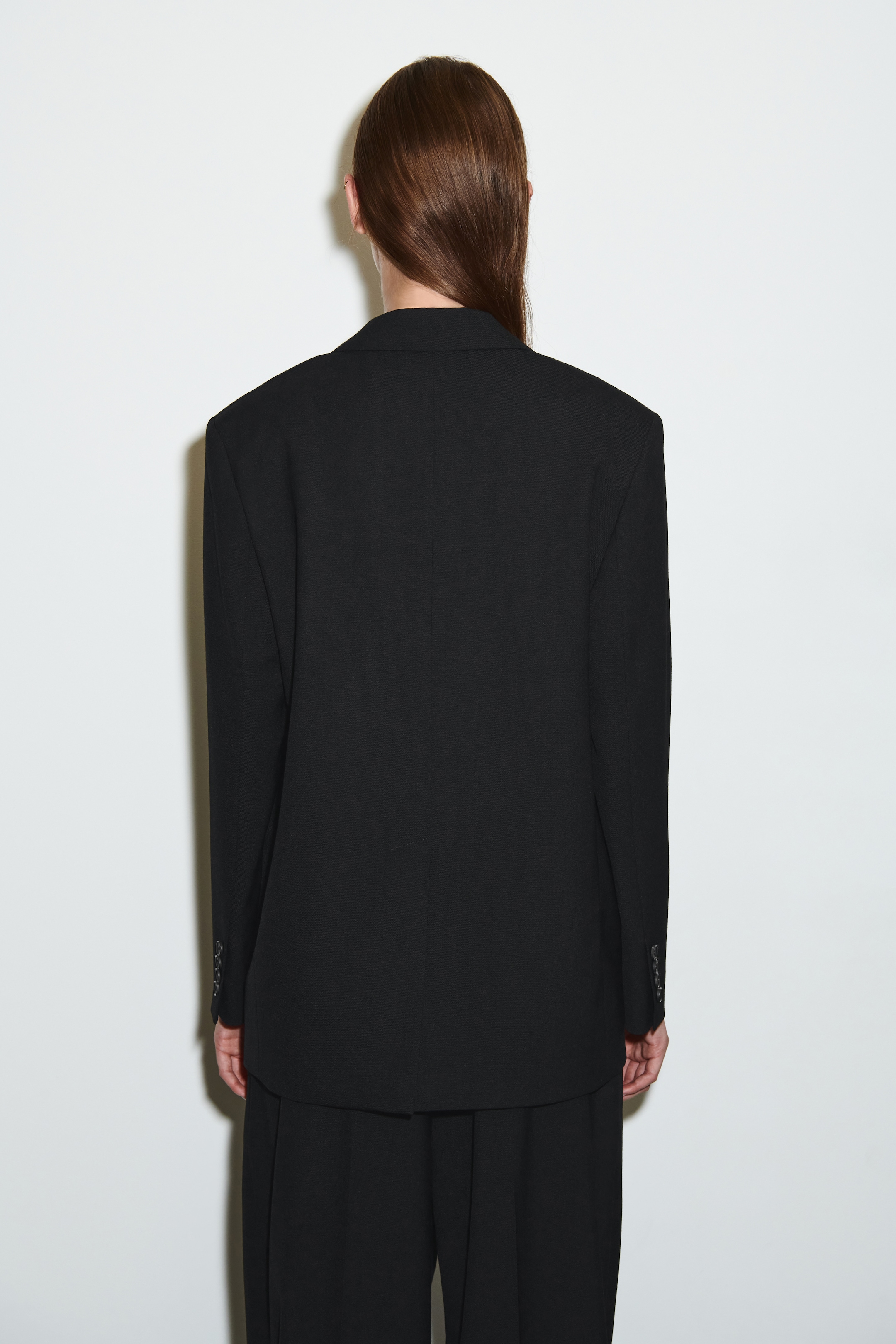 Agrandir l'image: BLAZER EN LAINE MÉLANGÉE - NOIR - FEMME | H&M FR 4