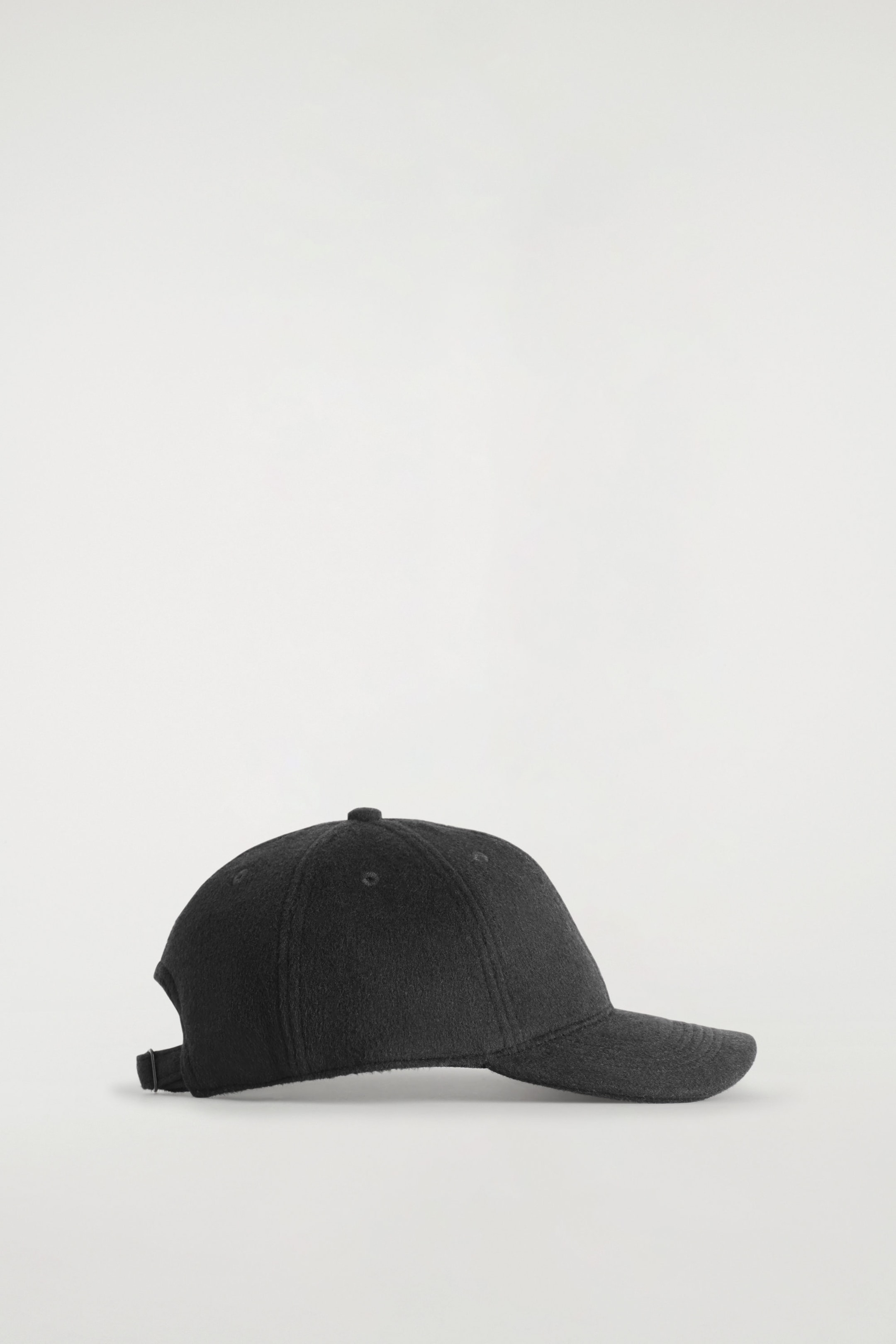 WOOL-BLEND BASEBALL CAP