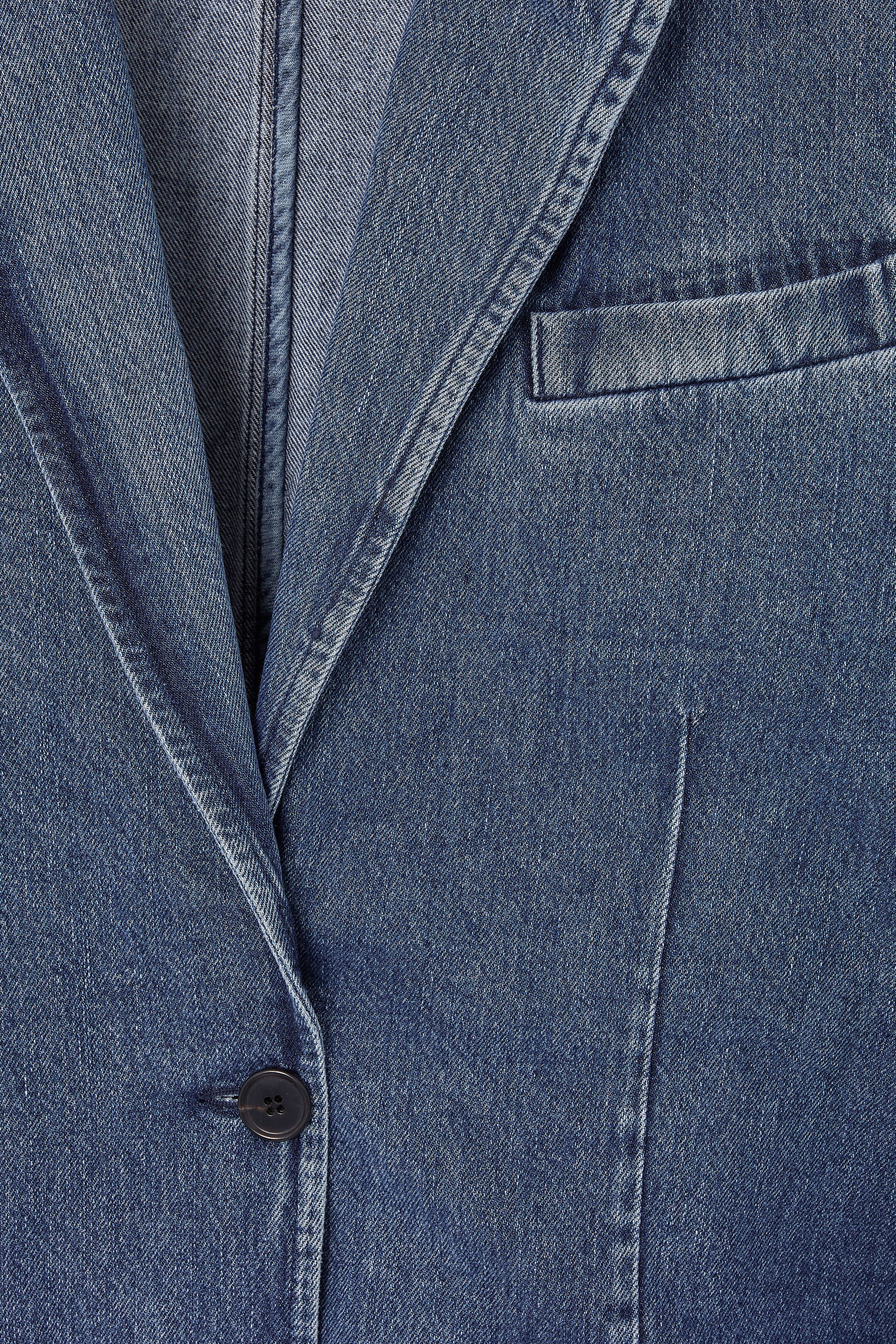 Grotere afbeelding bekijken: SINGLE-BREASTED DENIM BLAZER - BLUE - DAMES | H&M NL 2