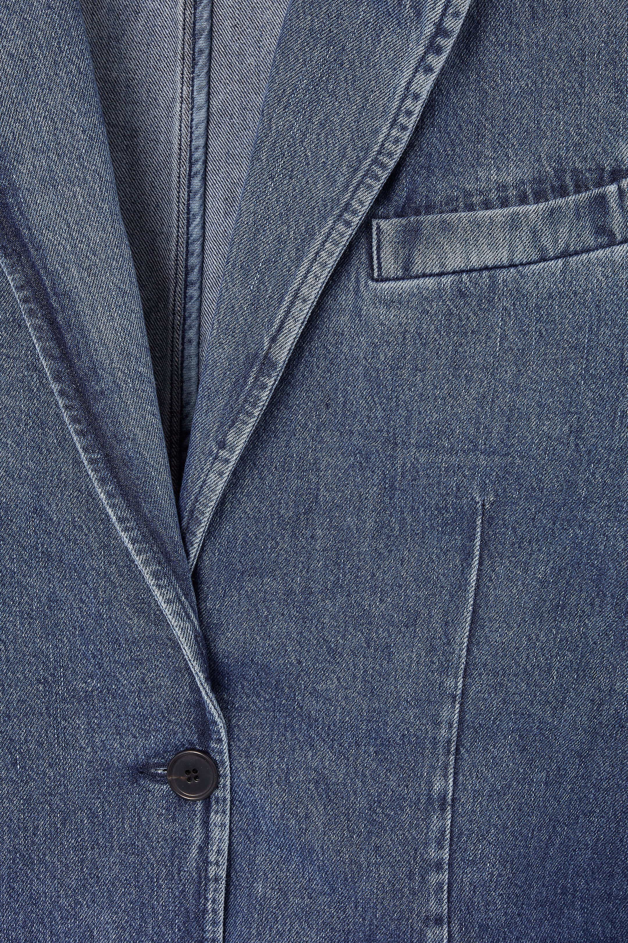 View larger image: SINGLE-BREASTED DENIM BLAZER - BLUE - Ladies | H&M GB 2