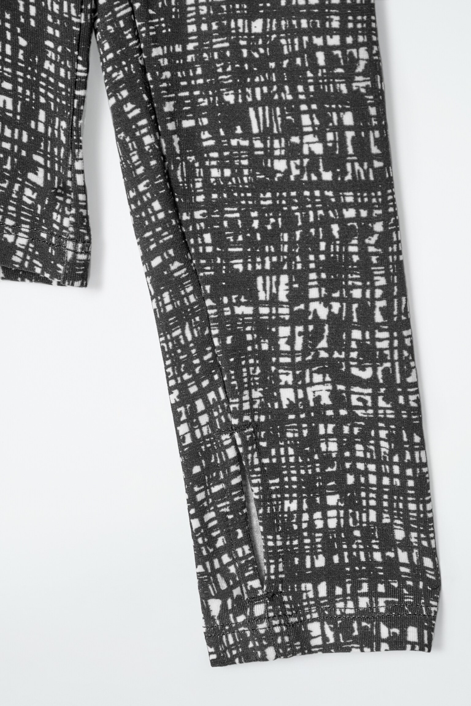 HAUT SLIM LÉGER À MANCHES LONGUES - NOIR / BLANC/GRIS CHINÉ/NOIR/Blanc/ROUGE PROFOND/VERT FONCÉ/BRUN / RAYURES - 8