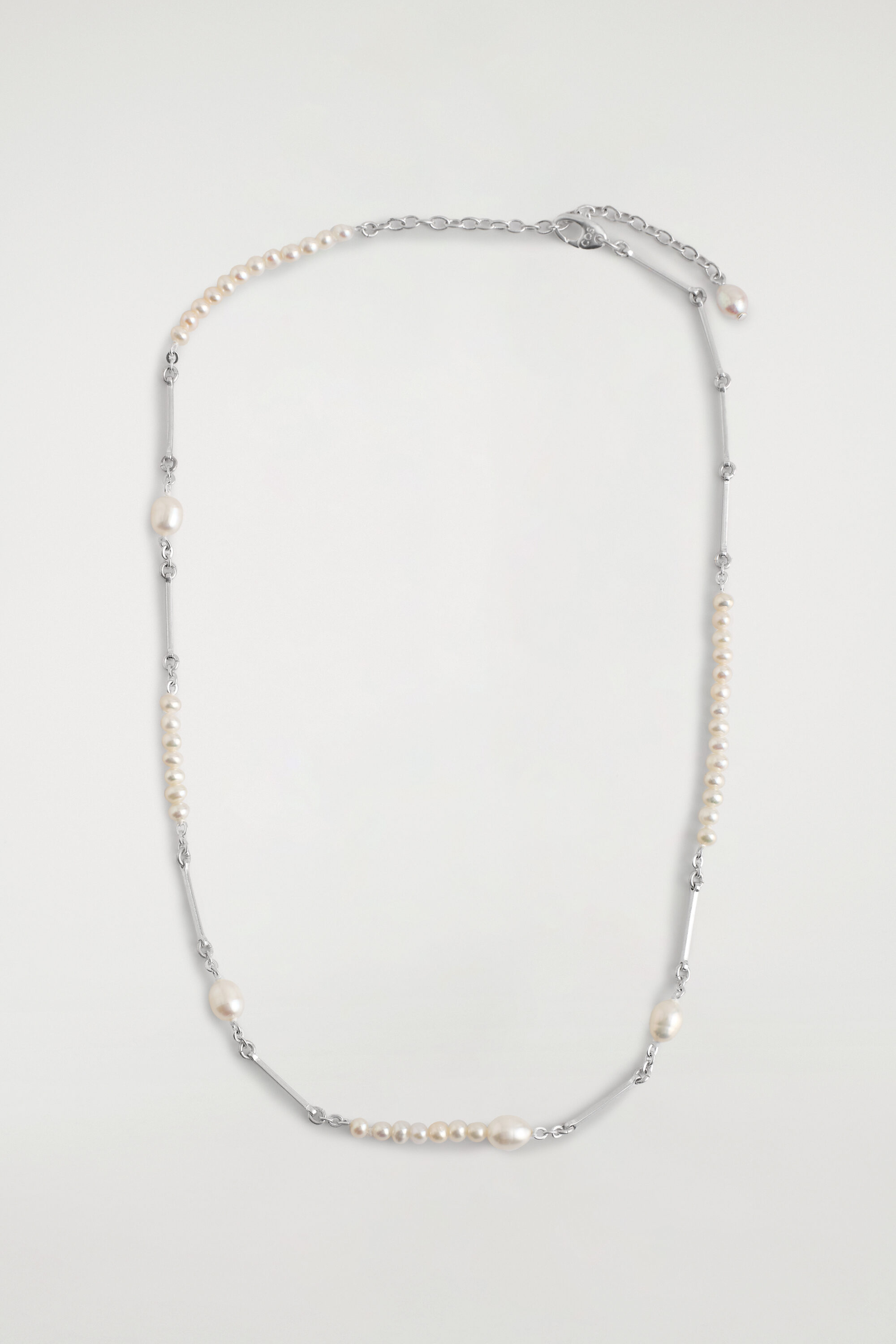 Asymmetric Freshwater Pearl Necklace