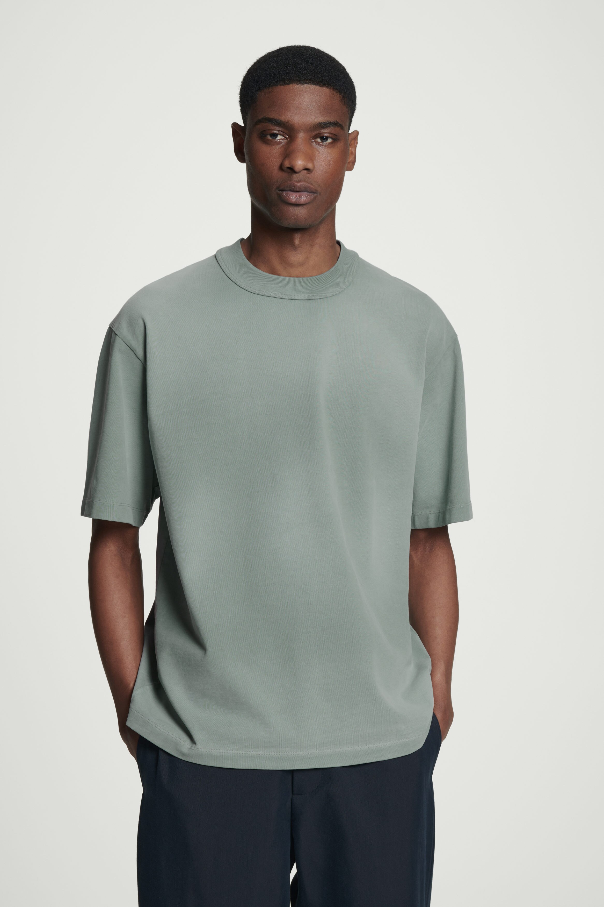gris 2022aw 新品　trench over shirt  XL Next Level NL3600 100% Cotton Premium Fitted Short Sleeve