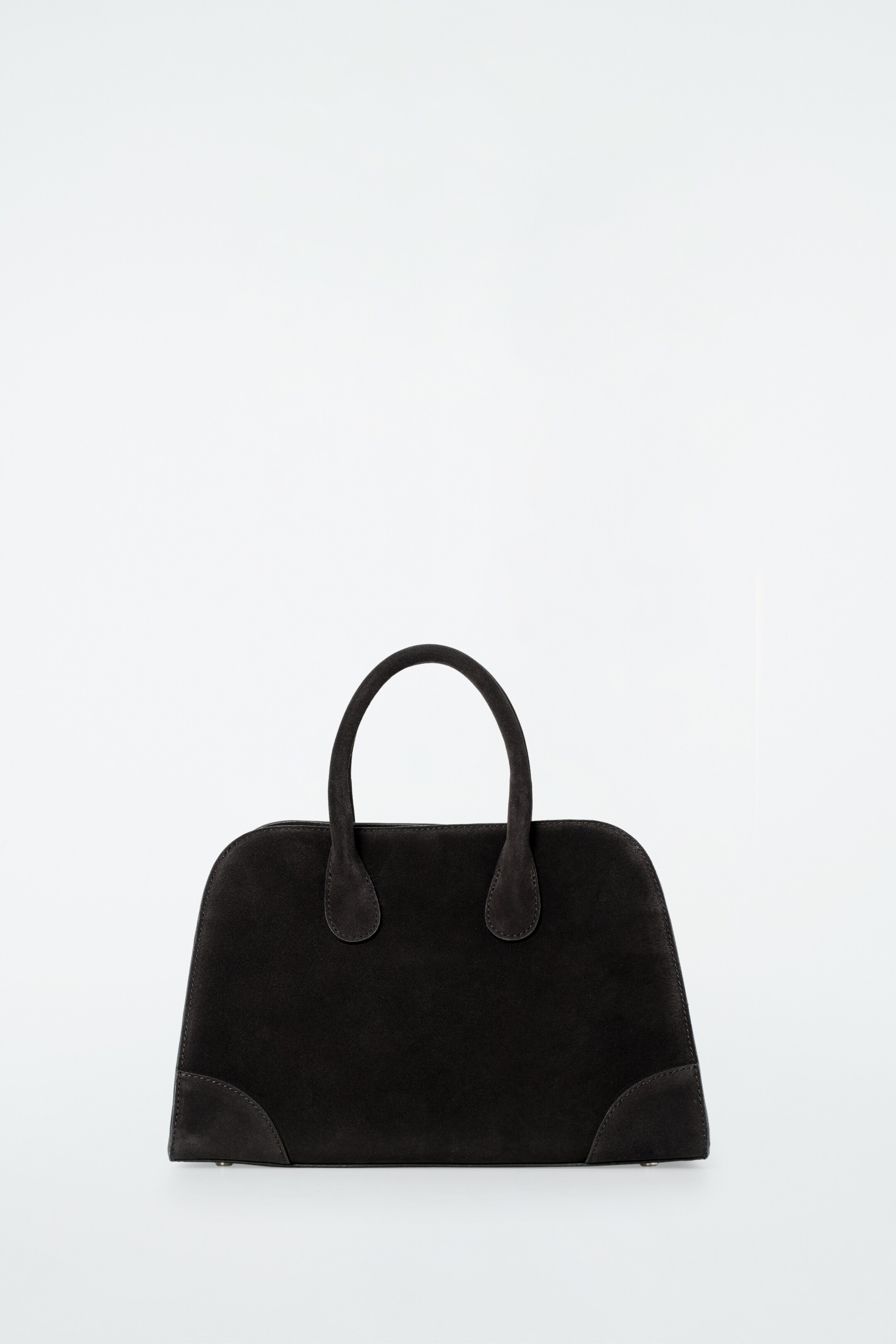 Agrandir l'image: MINI SAC BOWLING STUDIO - DAIM - NOIR - FEMME | H&M BE 4