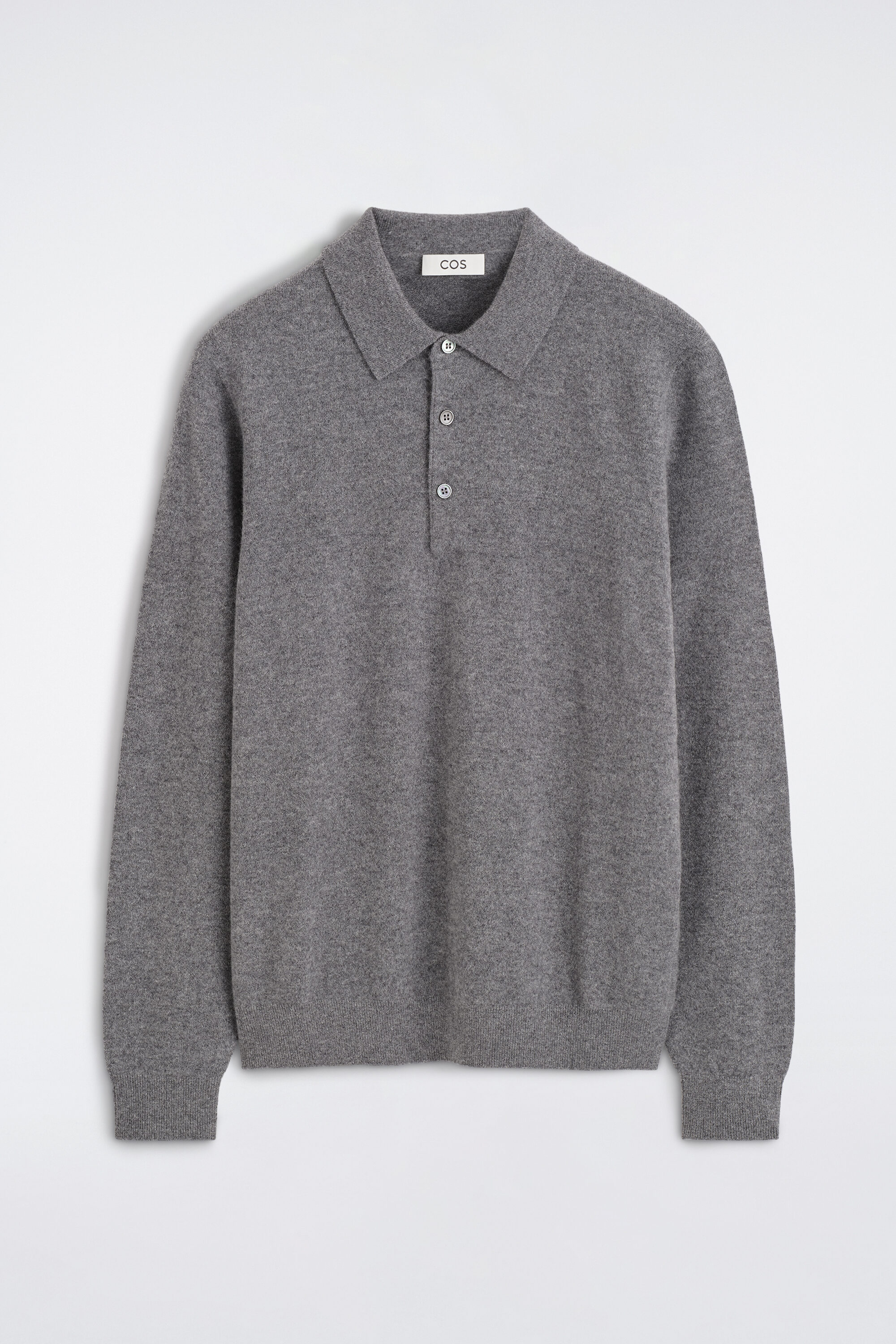 CASHMERE POLO SWEATER - thumbnail 6