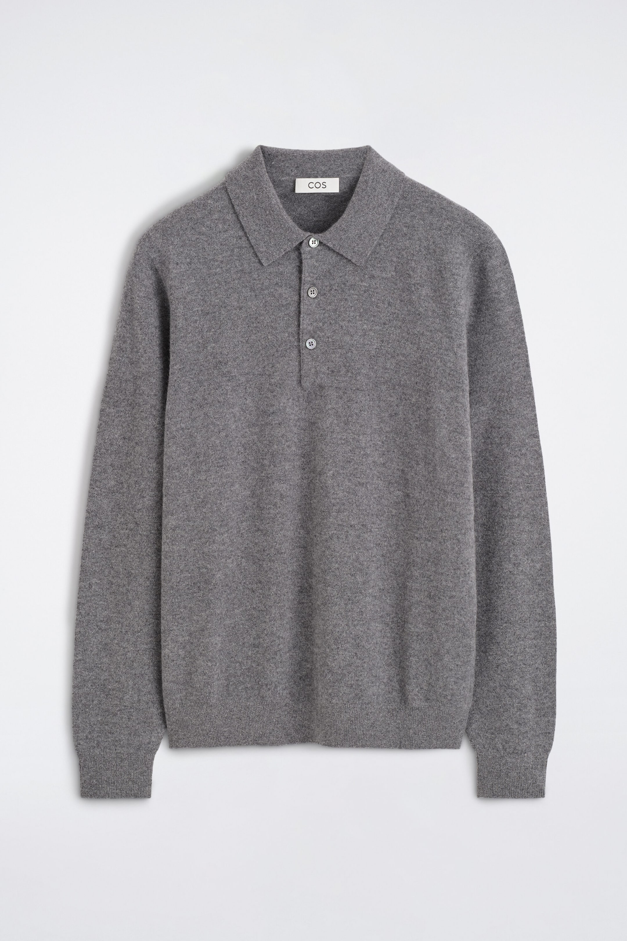 CASHMERE POLO JUMPER