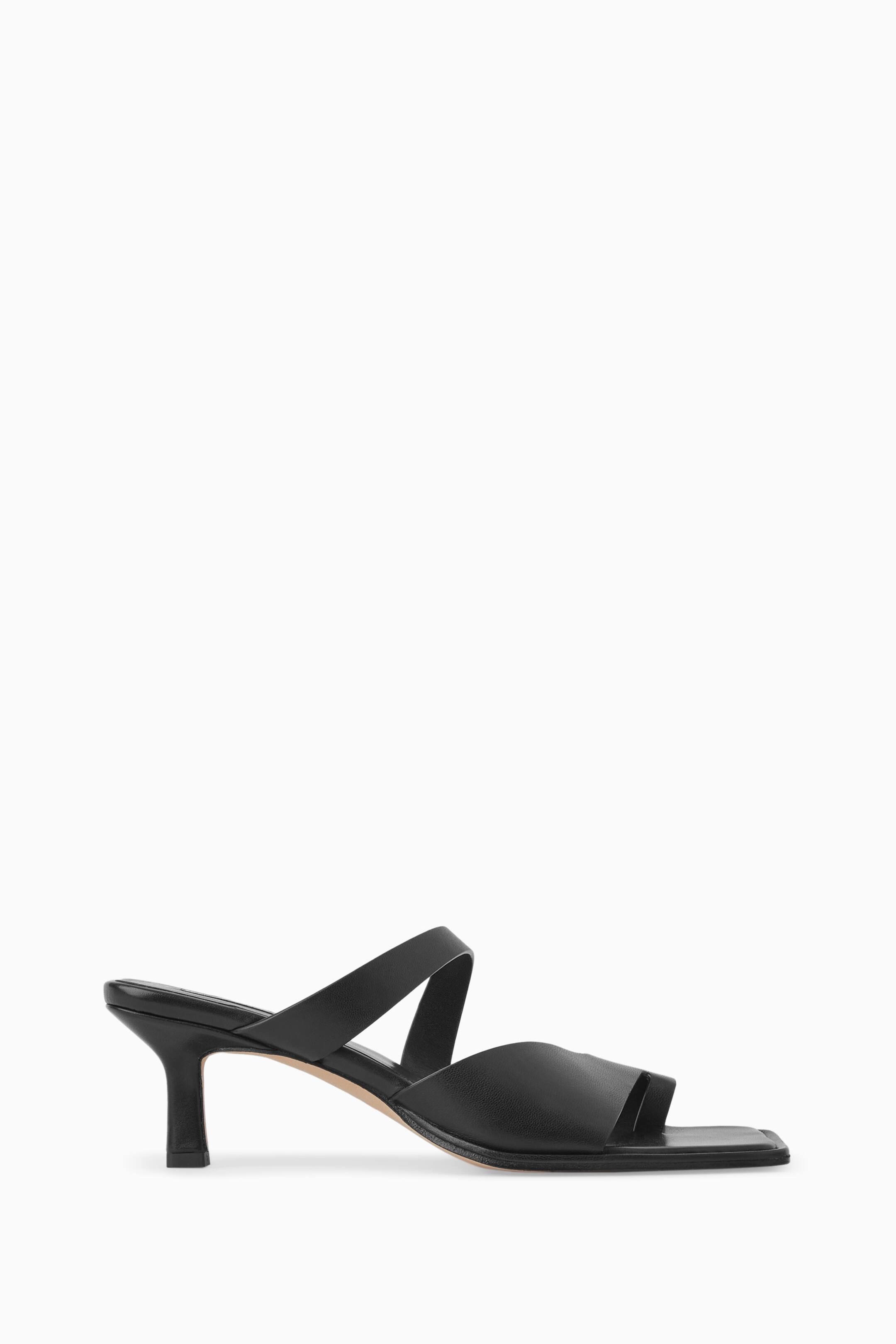 Grösseres Bild ansehen: ABSATZSANDALEN MIT ZEHENSTEG - SCHWARZ - DAMEN | H&M CH 1