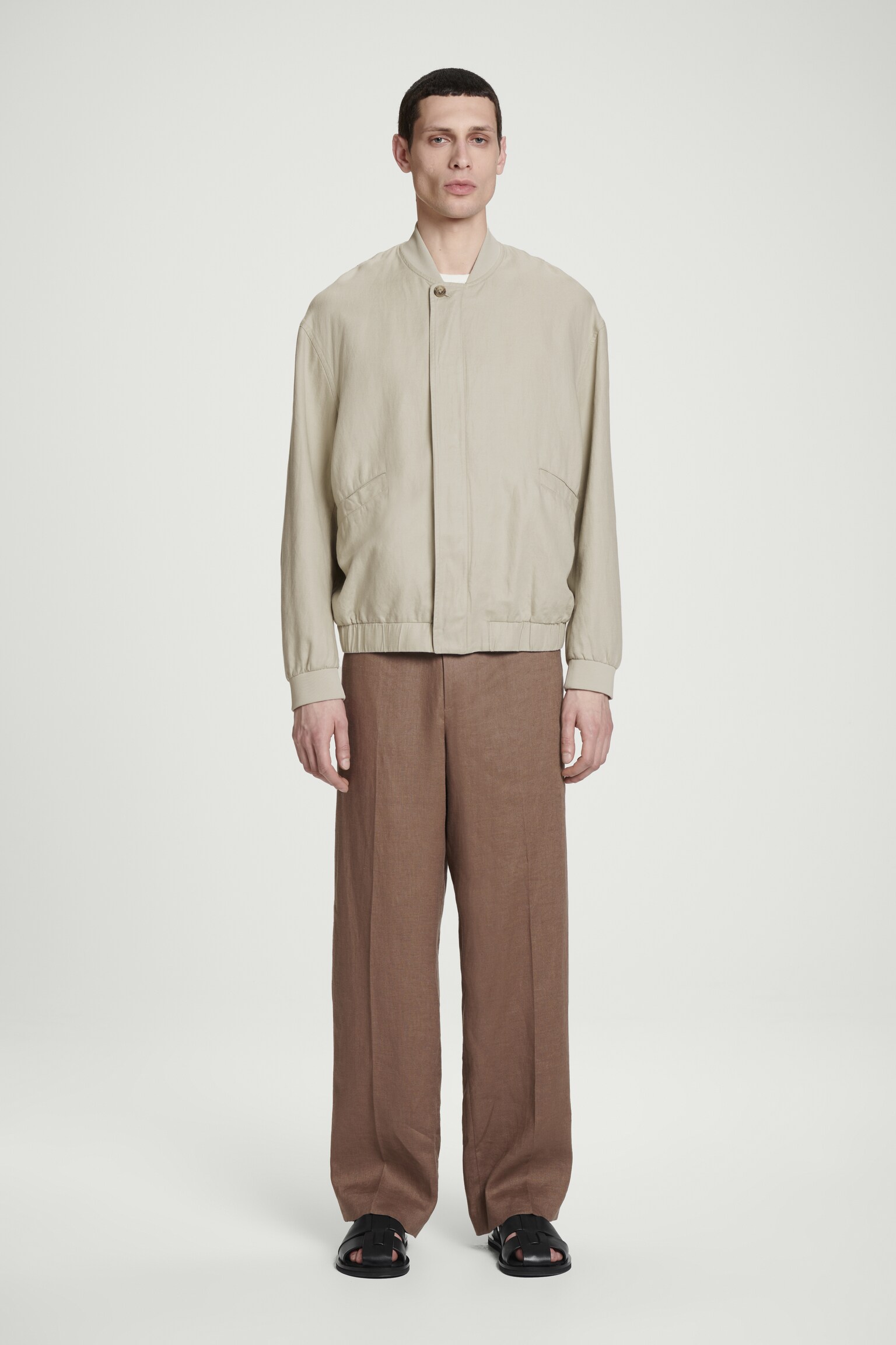 FISHERMAN-SANDALEN AUS LEDER - SCHWARZ