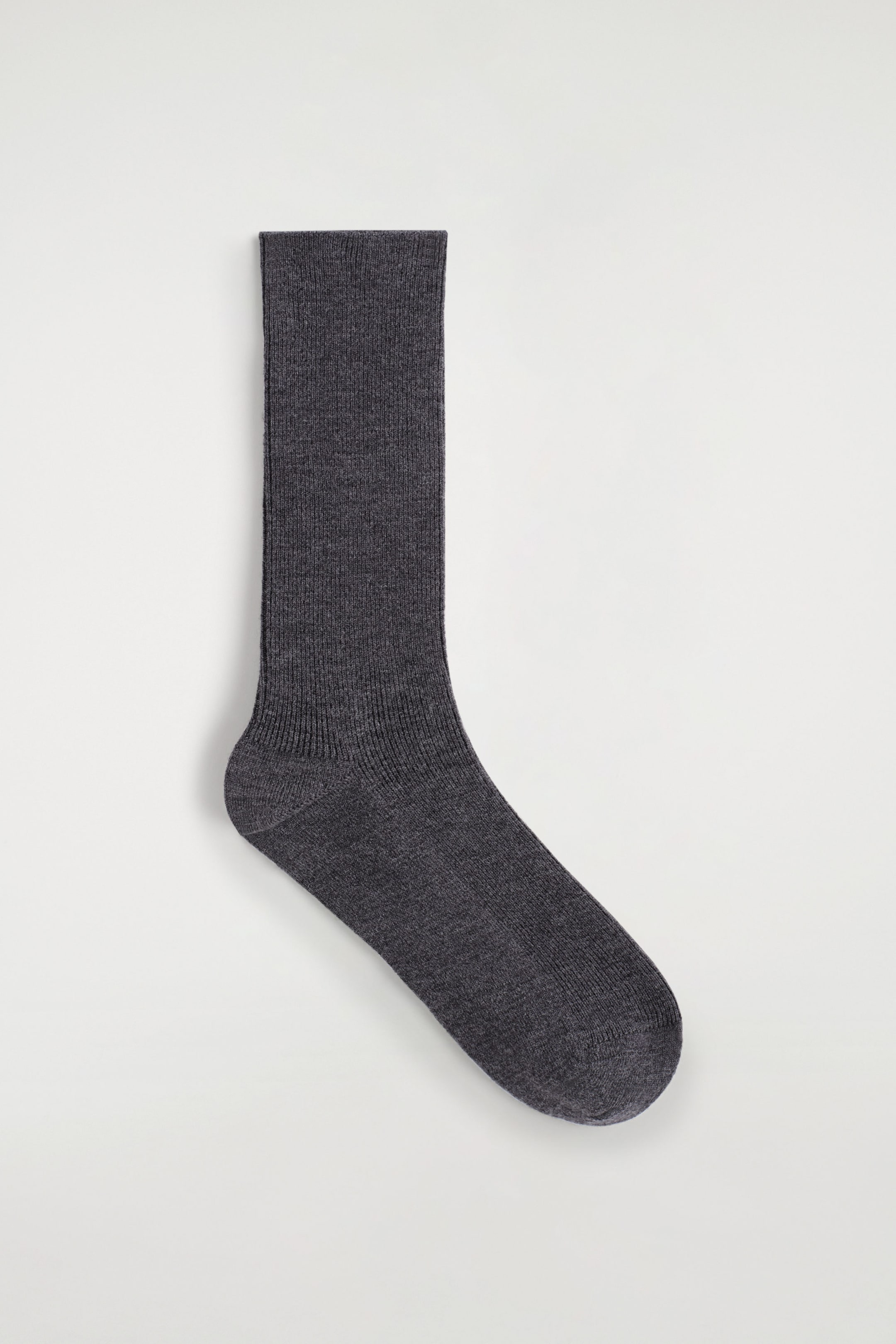 RIBBED WOOL SOCKS