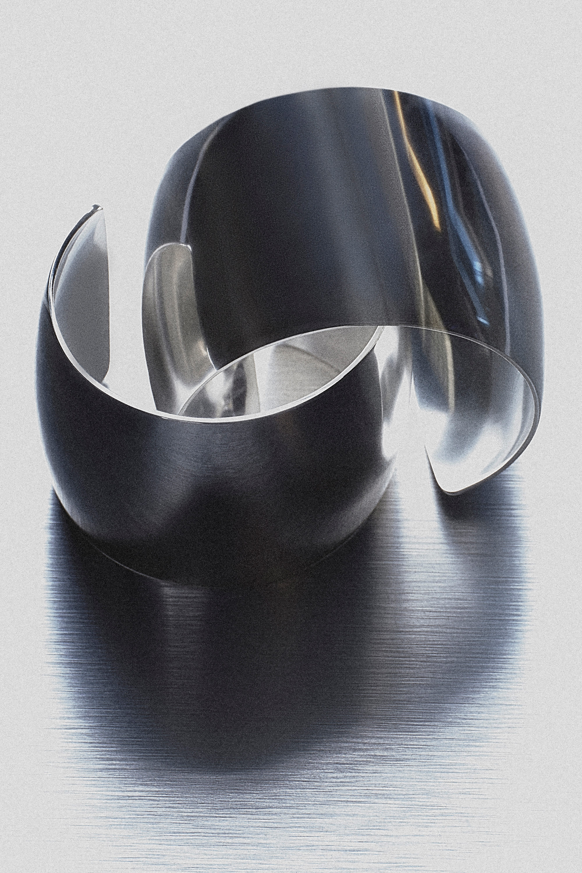 WIDE CUFF - SILVER | COS US