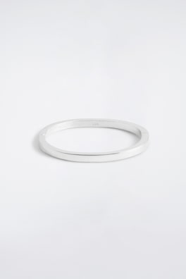 HINGED BRACELET — SILVER 3